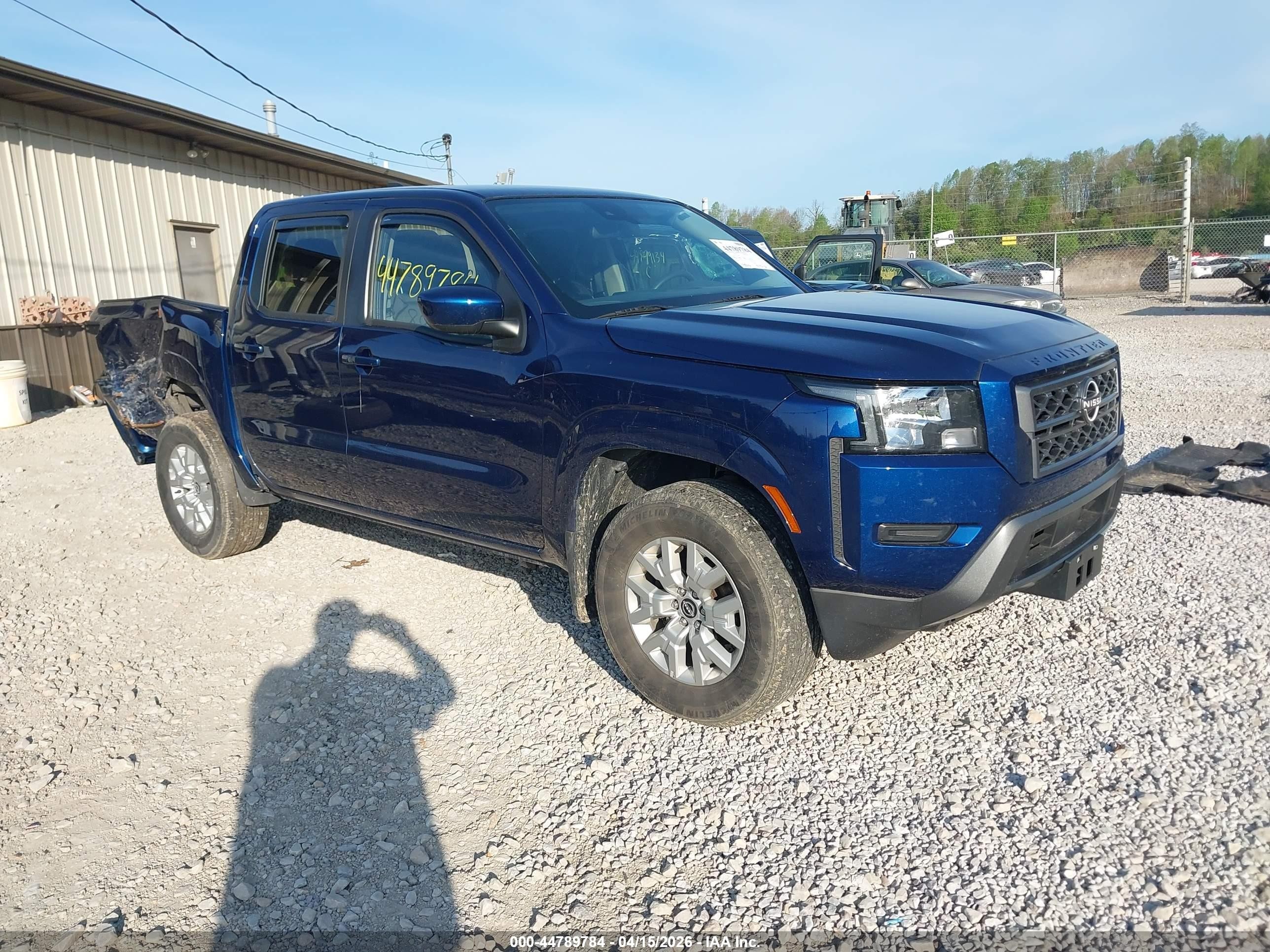 2022 Nissan Frontier Sv 4x4 Blue vin: 1N6ED1EK7NN654298