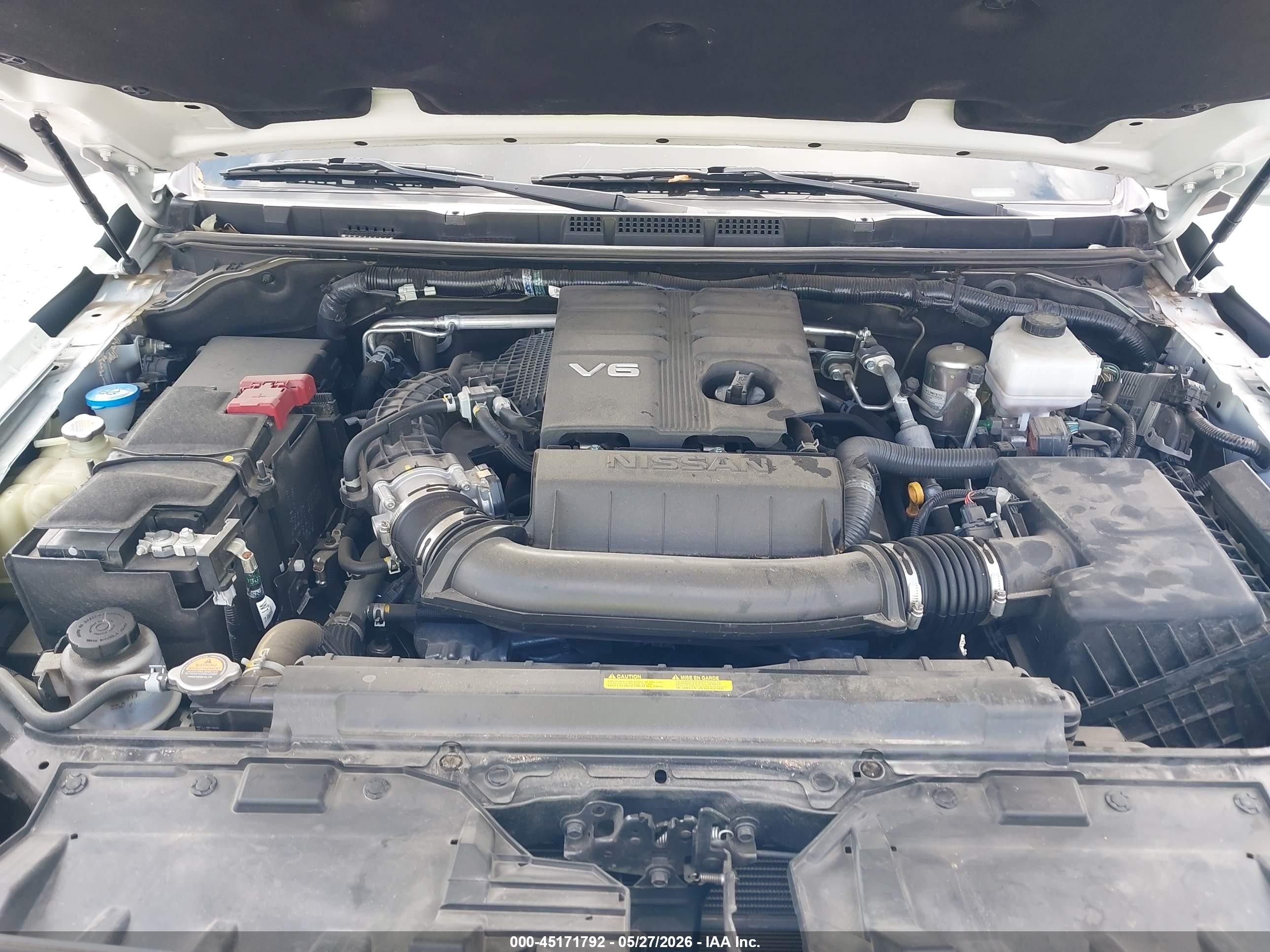 2023 Nissan Frontier Sv 4x4 White vin: 1N6ED1EK7PN651128