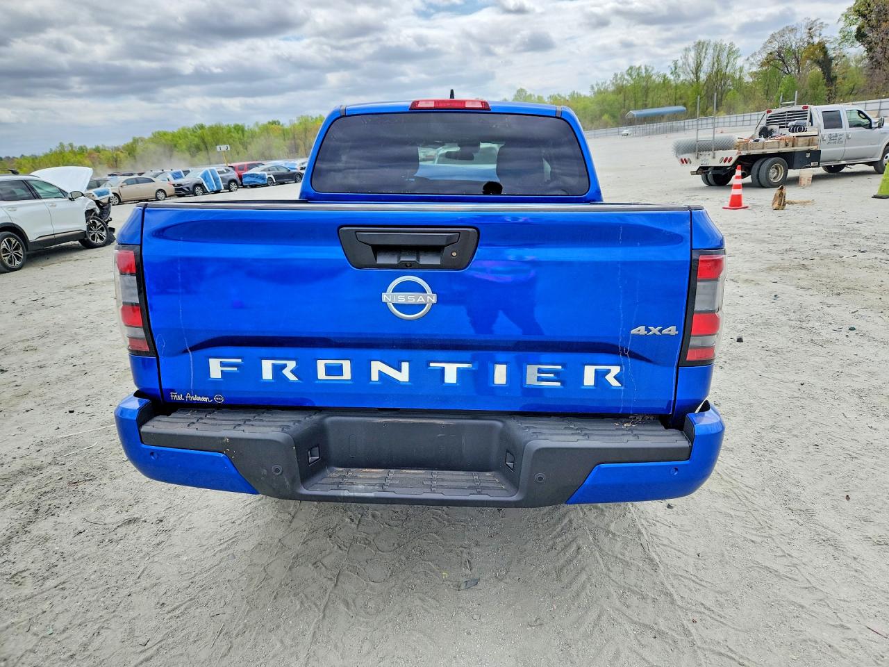 2025 Niss Frontier Sv Blue vin: 1N6ED1EK7SN620406