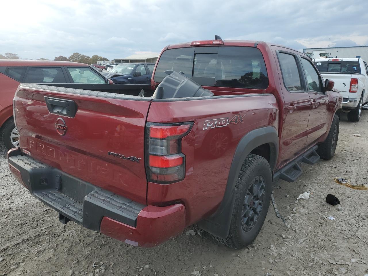 2024 Nissan Frontier S Темно-бордовый vin: 1N6ED1EK8RN604015