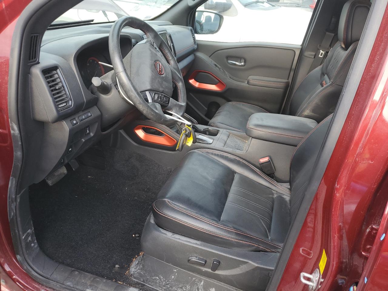 2024 Nissan Frontier S Темно-бордовый vin: 1N6ED1EK8RN604015