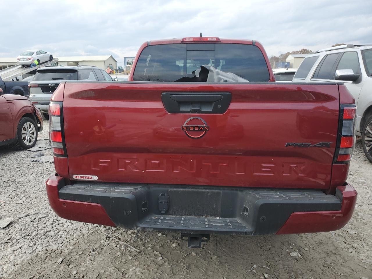 2024 Nissan Frontier S Темно-бордовый vin: 1N6ED1EK8RN604015