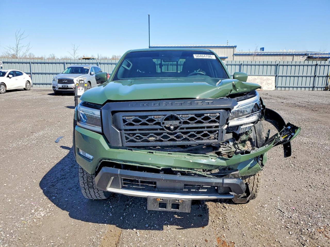 2024 Nissan Frontier S Green vin: 1N6ED1EK8RN625026