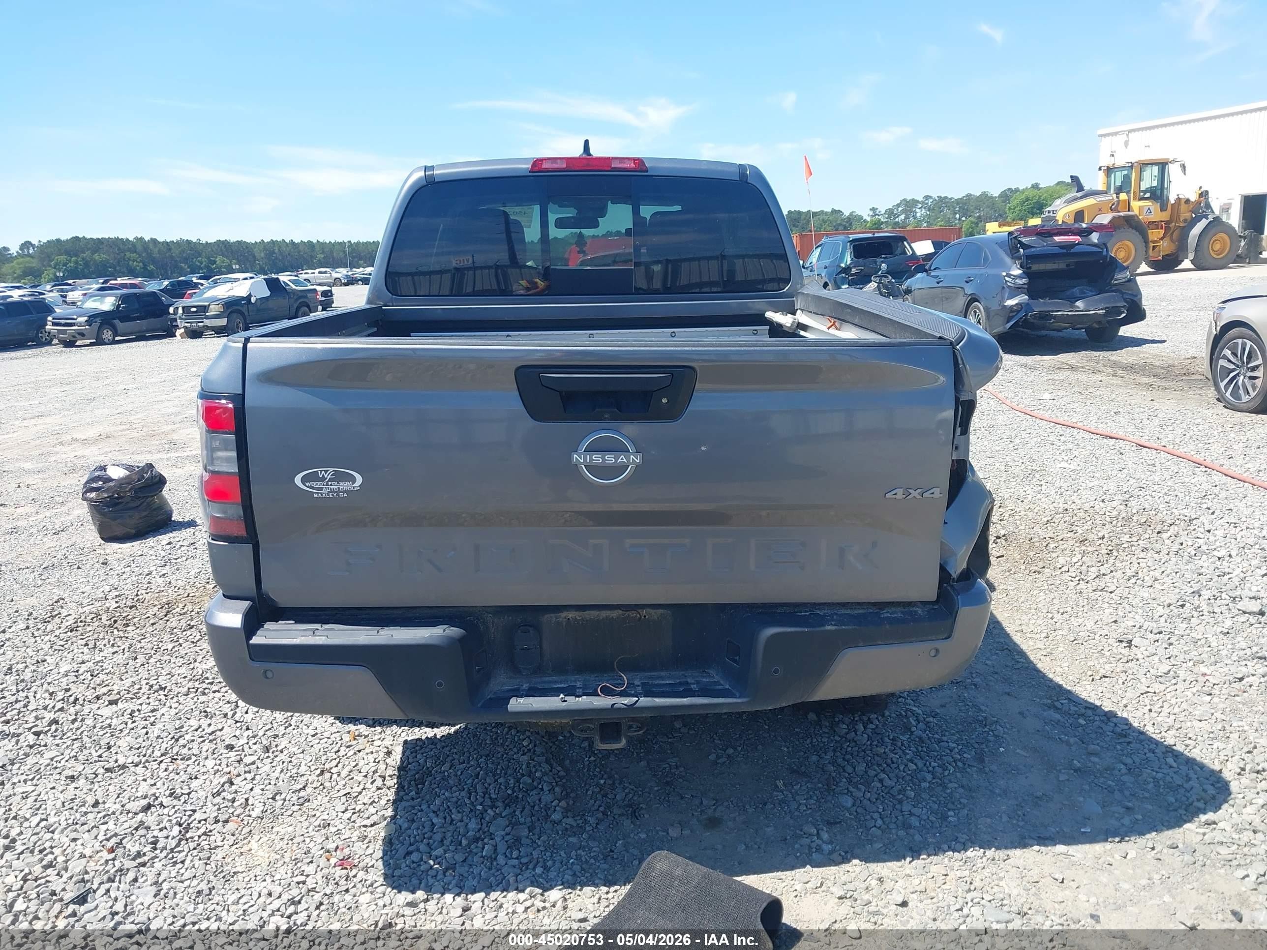 2025 Nissan Frontier Sv 4x4 Gray vin: 1N6ED1EK8SN649980