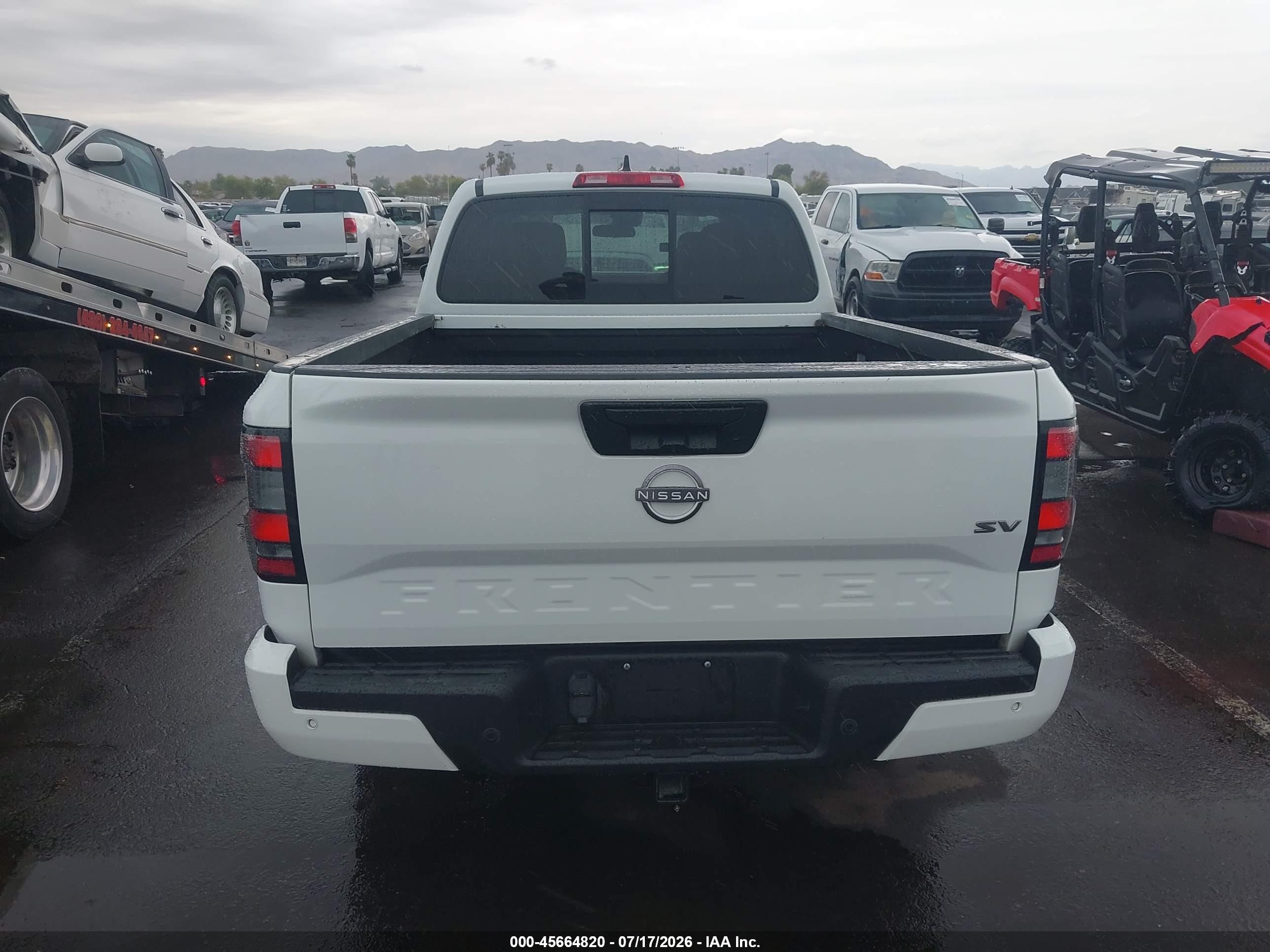 2022 Nissan Frontier Long Bed Sv 4x2 White vin: 1N6ED1FJ5NN675320