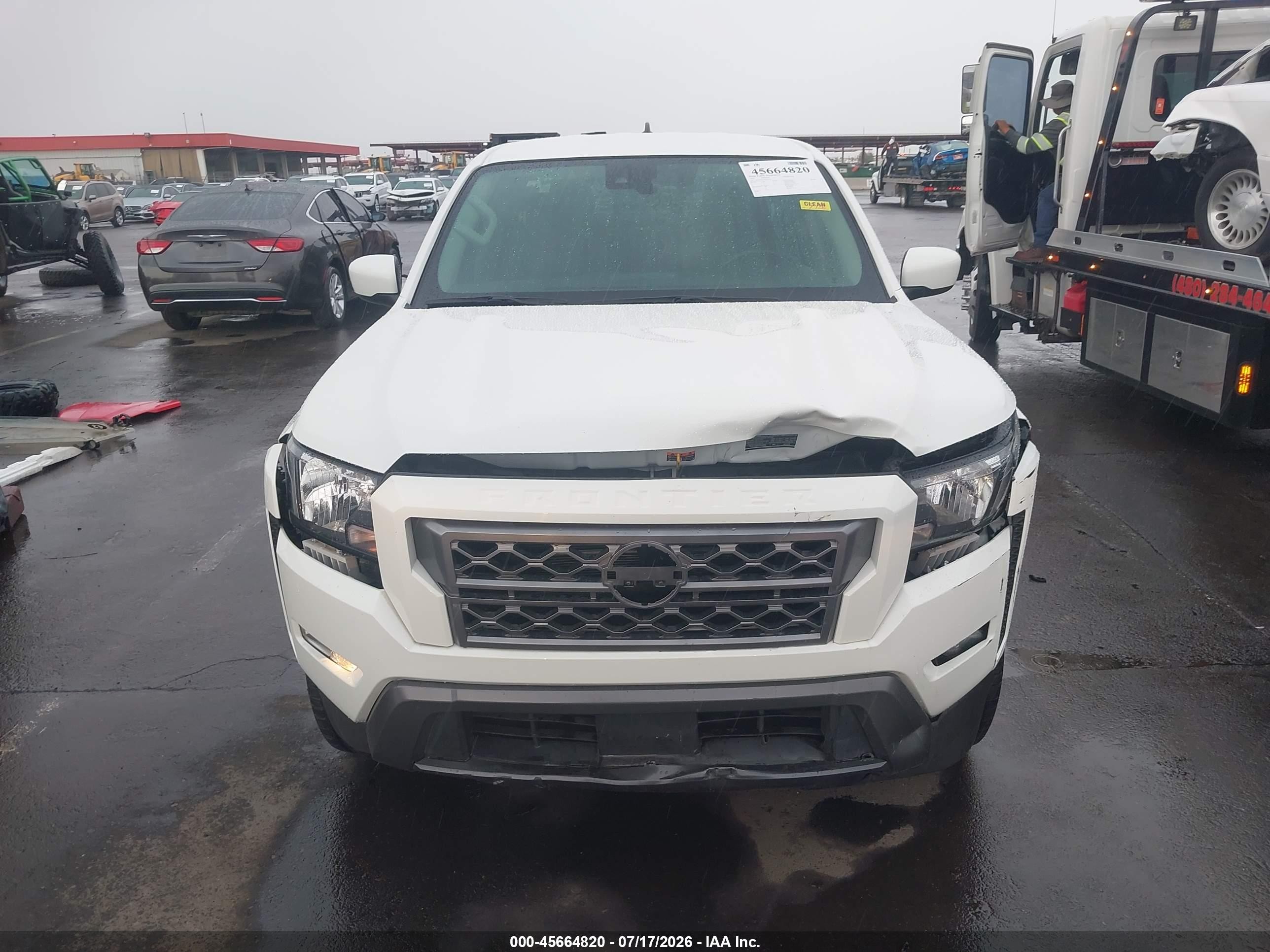 2022 Nissan Frontier Long Bed Sv 4x2 Белый vin: 1N6ED1FJ5NN675320