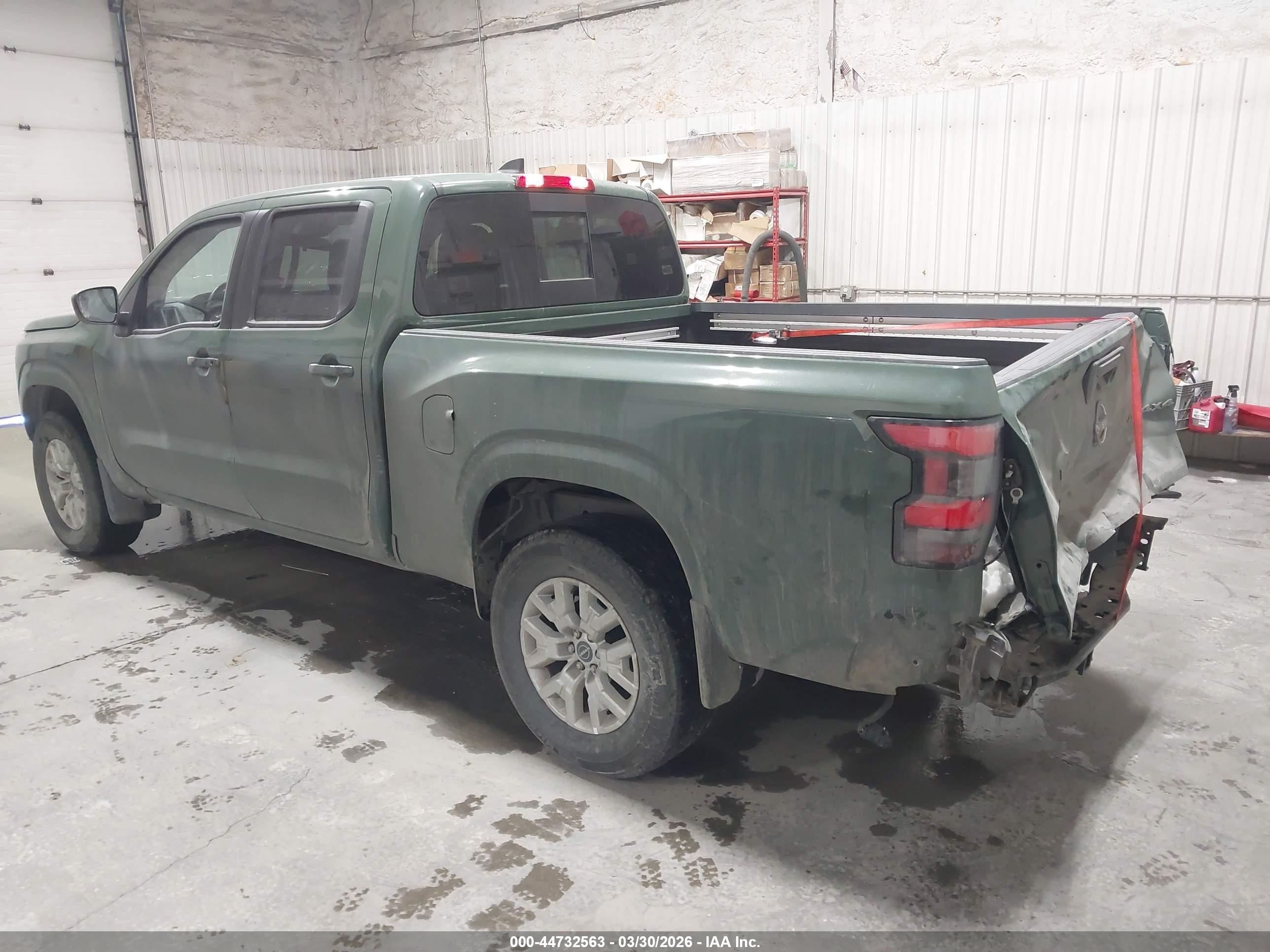 2024 Nissan Frontier Long Bed Sv 4x4 Green vin: 1N6ED1FK1RN663258