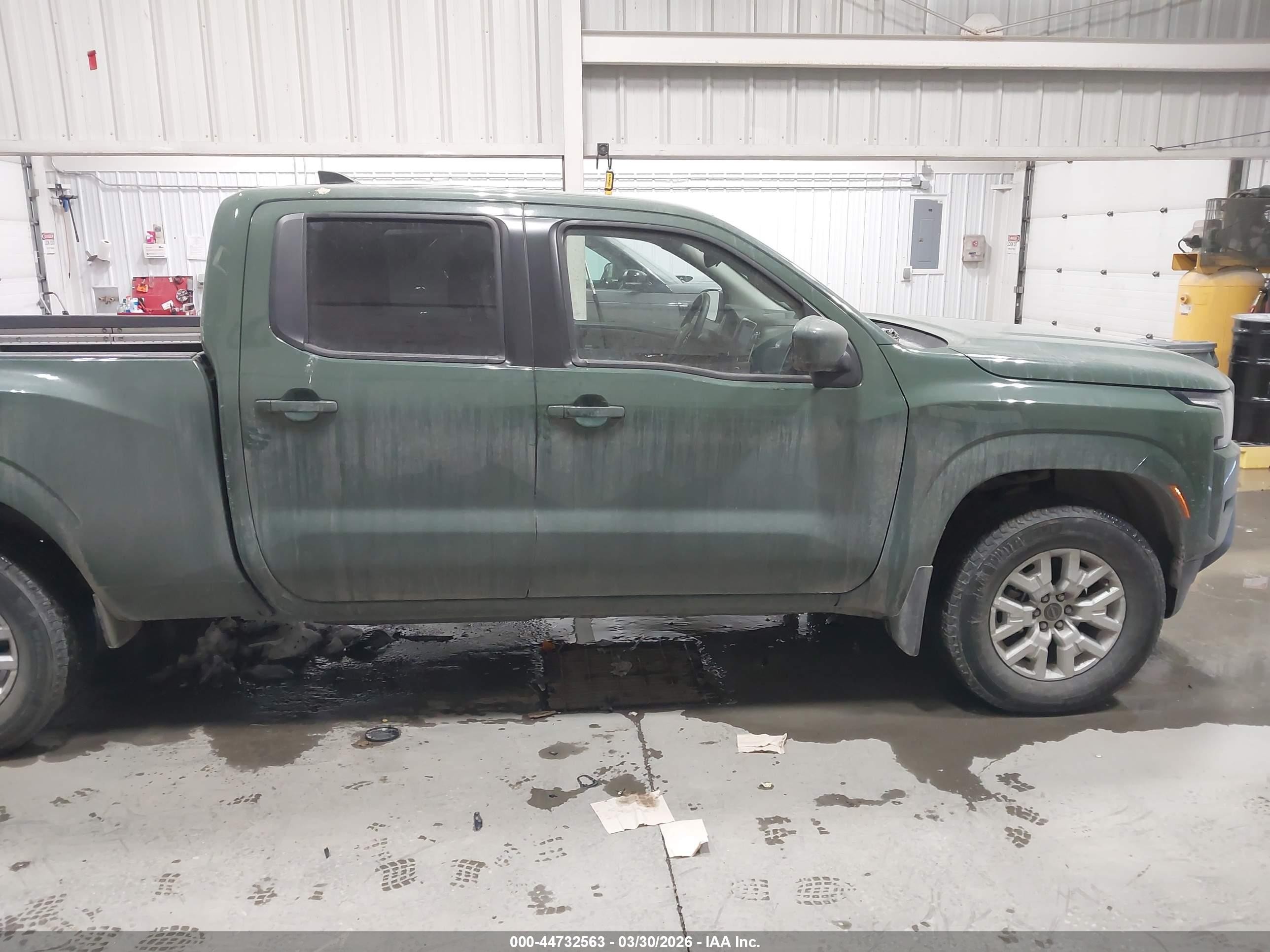 2024 Nissan Frontier Long Bed Sv 4x4 Green vin: 1N6ED1FK1RN663258