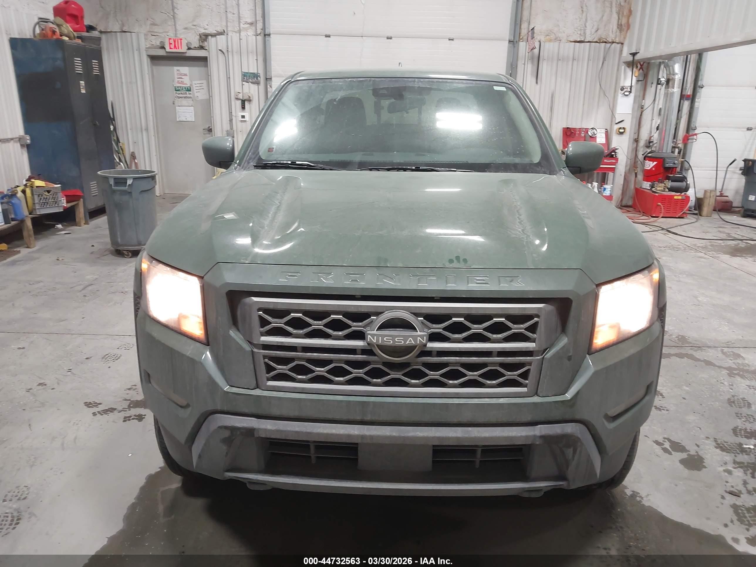 2024 Nissan Frontier Long Bed Sv 4x4 Green vin: 1N6ED1FK1RN663258