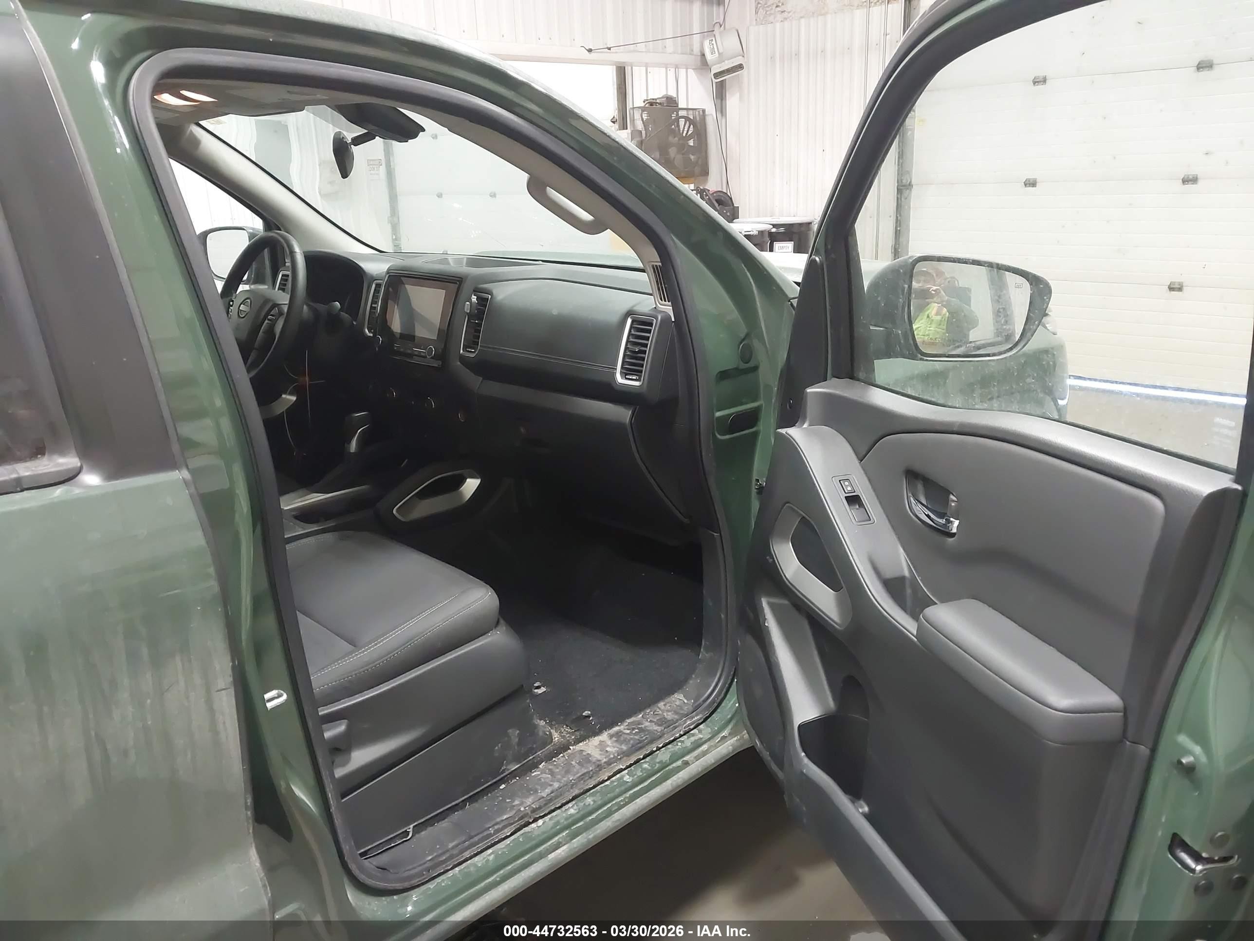 2024 Nissan Frontier Long Bed Sv 4x4 Green vin: 1N6ED1FK1RN663258