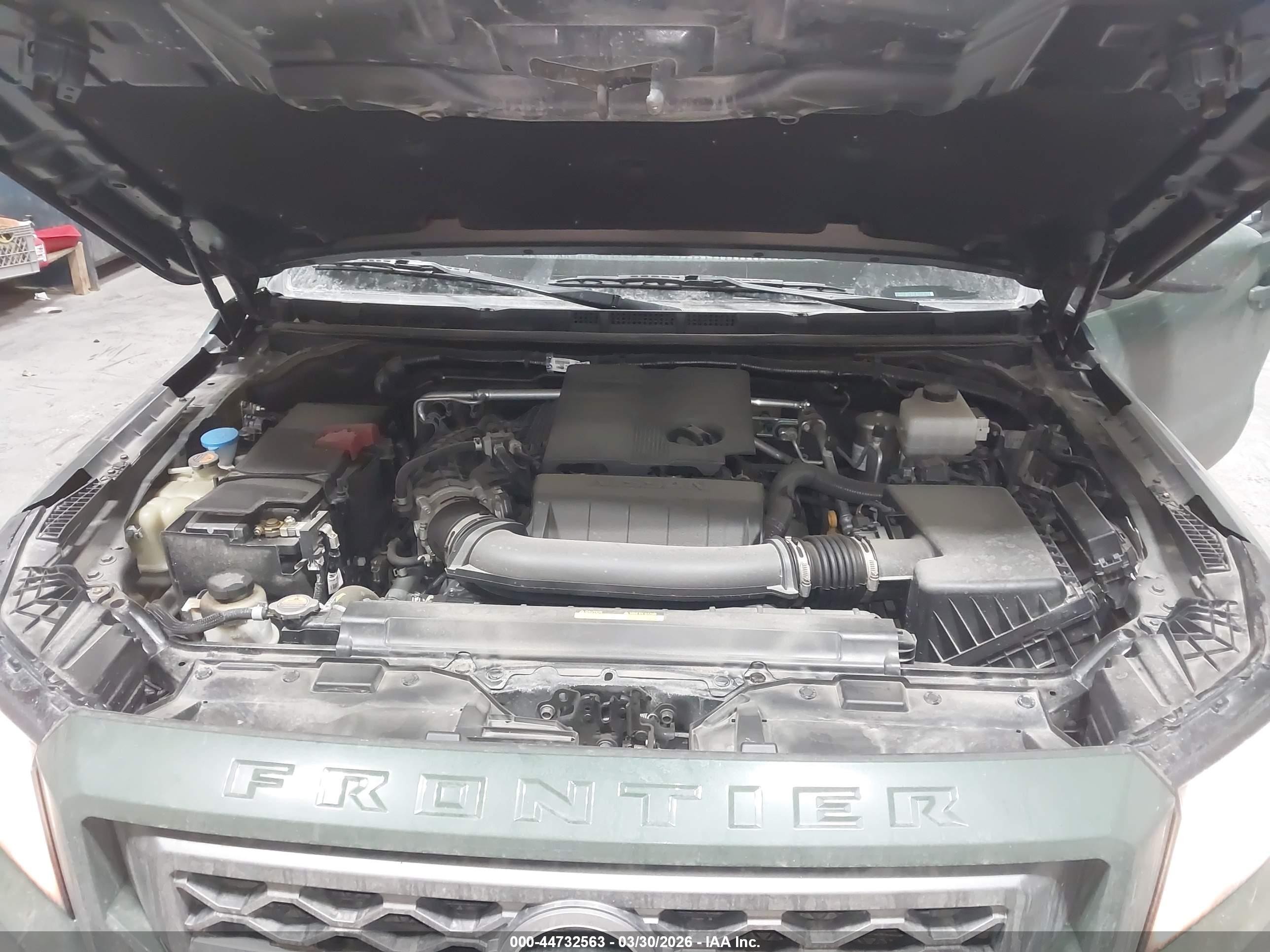 2024 Nissan Frontier Long Bed Sv 4x4 Green vin: 1N6ED1FK1RN663258