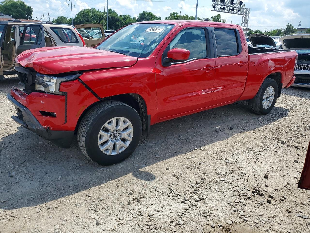 2024 Nissan Frontier Sv Red vin: 1N6ED1FK4RN617987