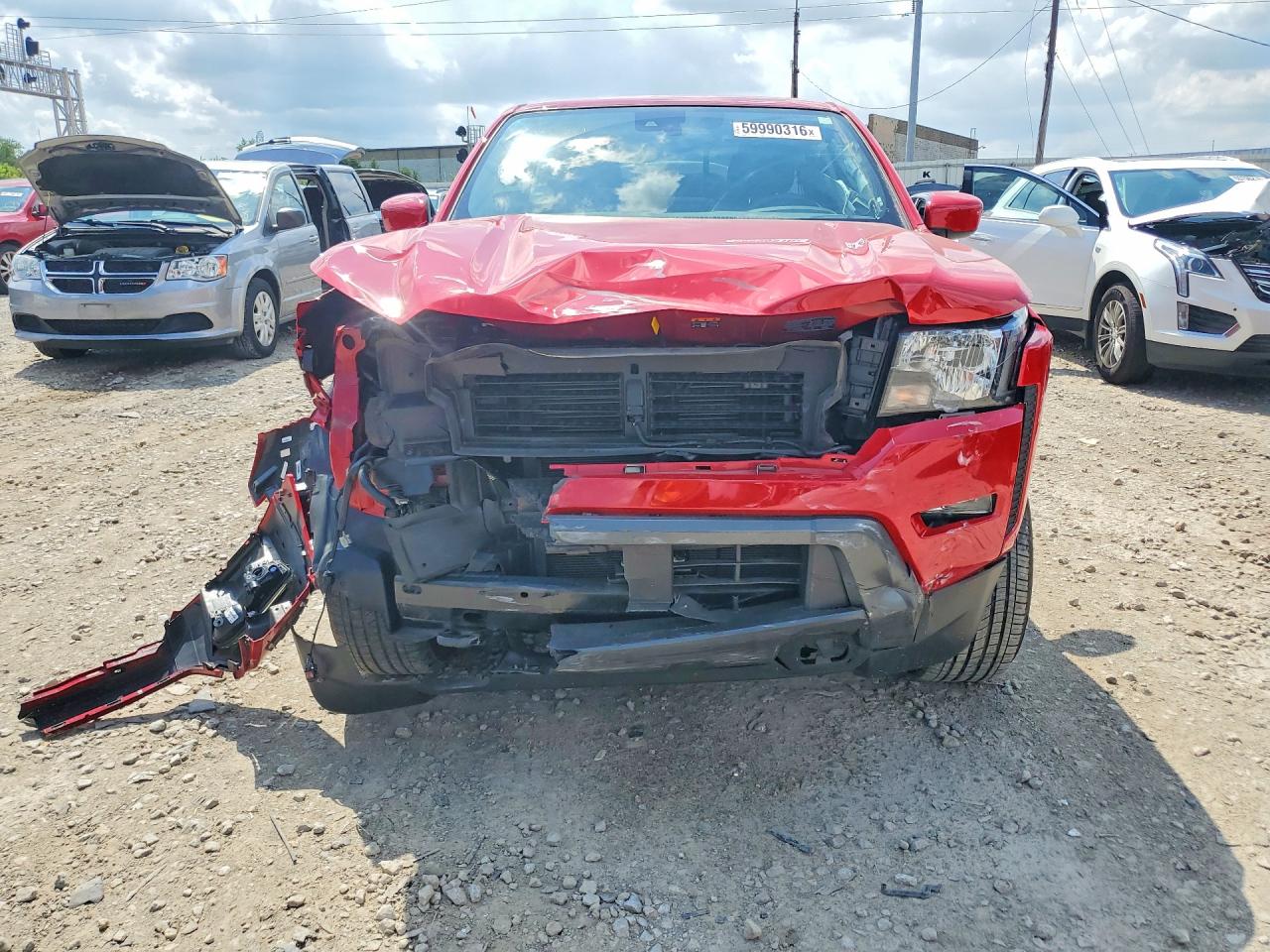 2024 Nissan Frontier Sv Red vin: 1N6ED1FK4RN617987