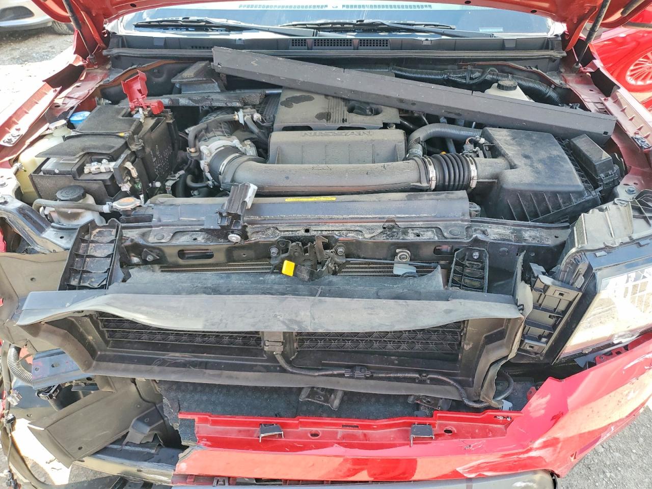 2024 Nissan Frontier Sv Red vin: 1N6ED1FK4RN617987