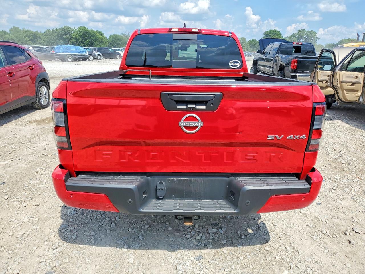 2024 Nissan Frontier Sv Red vin: 1N6ED1FK4RN617987