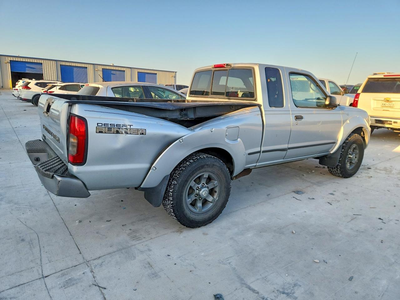 2003 Nissan Frontier Silver vin: 1N6ED26T13C450862