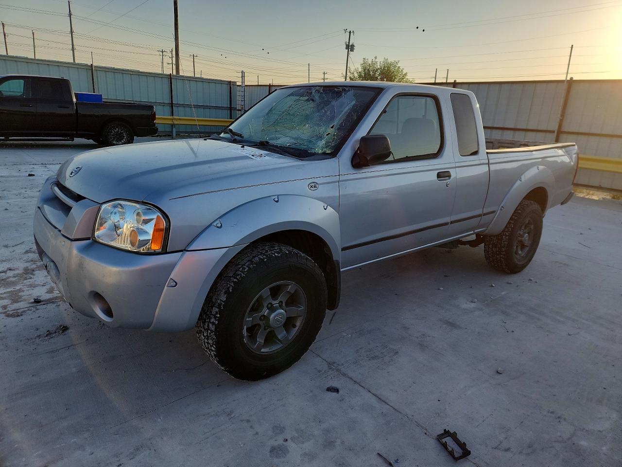 2003 Nissan Frontier Silver vin: 1N6ED26T13C450862