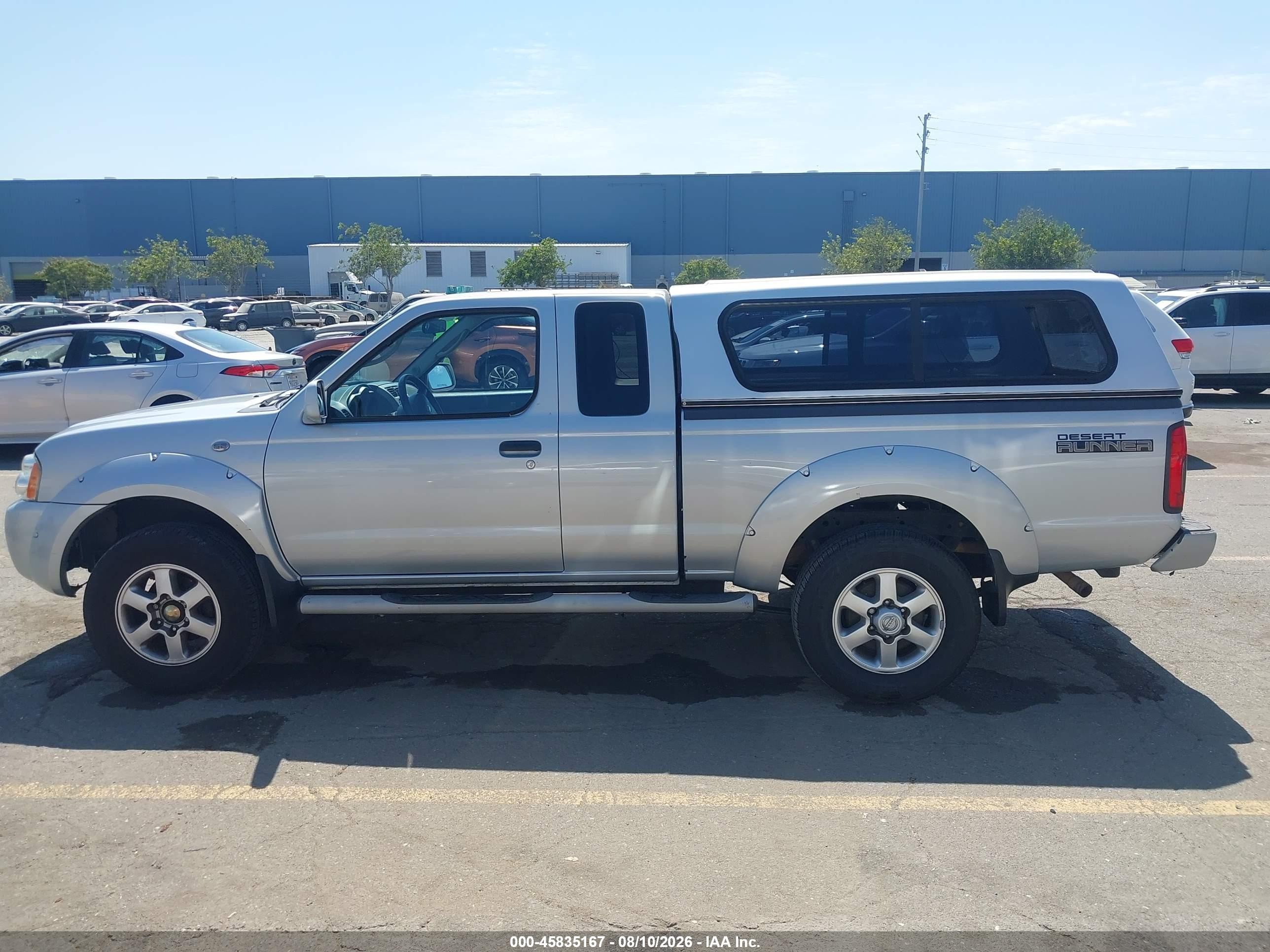 2003 Nissan Frontier Desert Runner Se-v6 Silver vin: 1N6ED26T23C427428