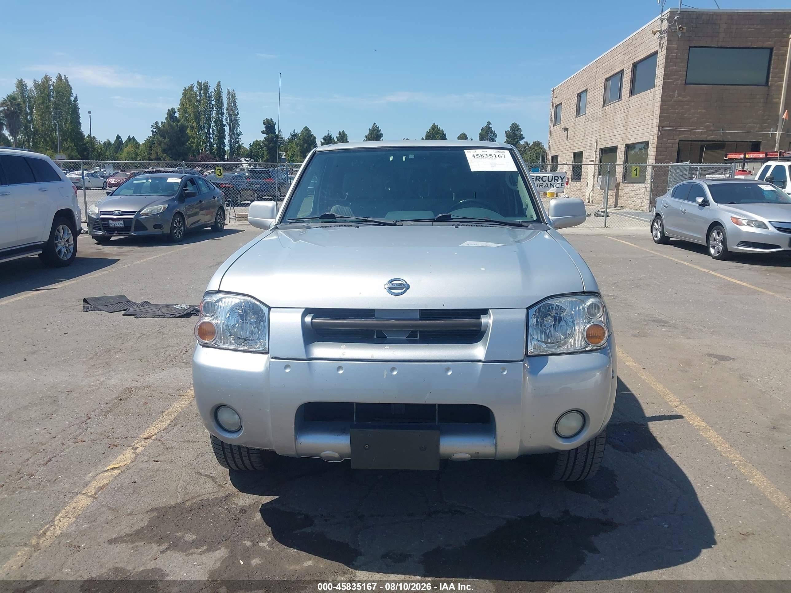 2003 Nissan Frontier Desert Runner Se-v6 Silver vin: 1N6ED26T23C427428