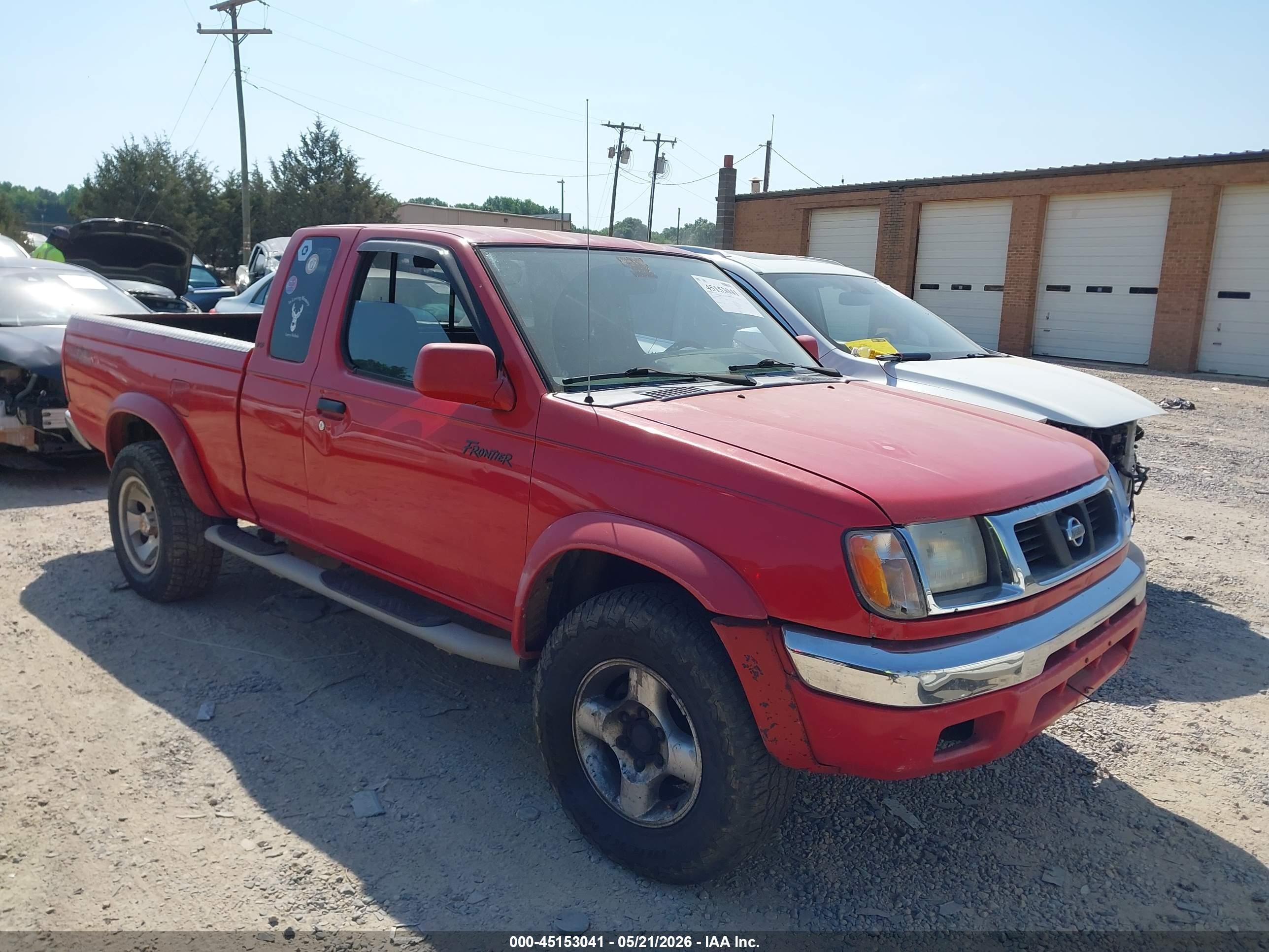 2000 Nissan Frontier Desert Runner Se-v6/desert Runner Xe-v6 Красный vin: 1N6ED26T2YC387178