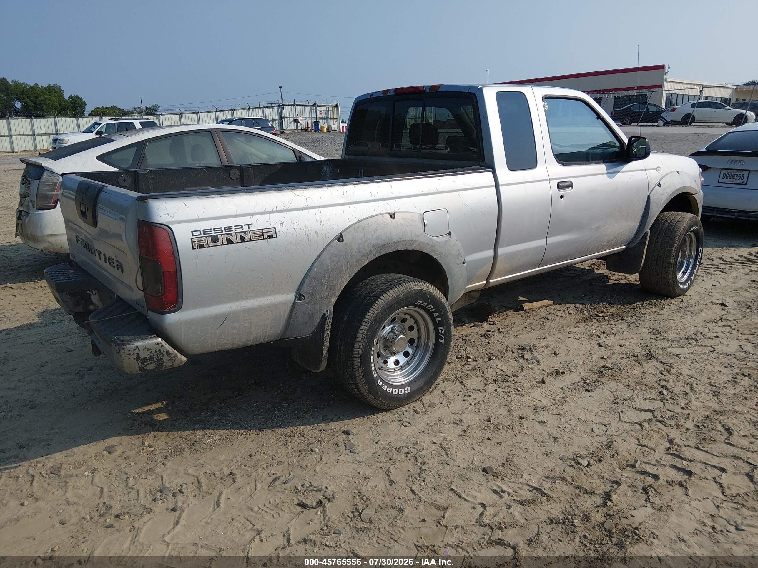 2001 Nissan Frontier 2wd Xe Desert Runner Silver vin: 1N6ED26T31C402177