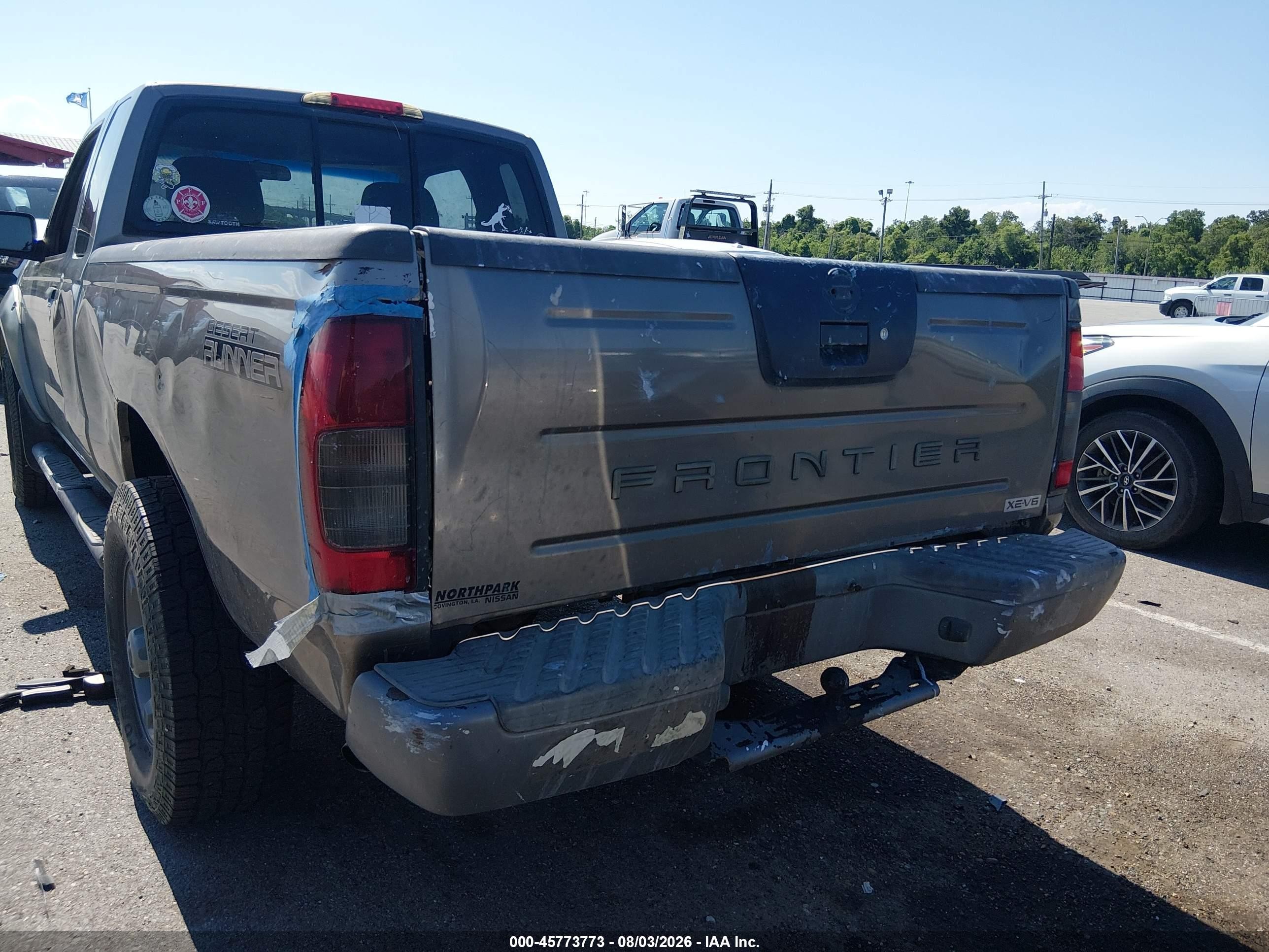 2004 Nissan Frontier Desert Runner Xe-v6 Gold vin: 1N6ED26T34C476820