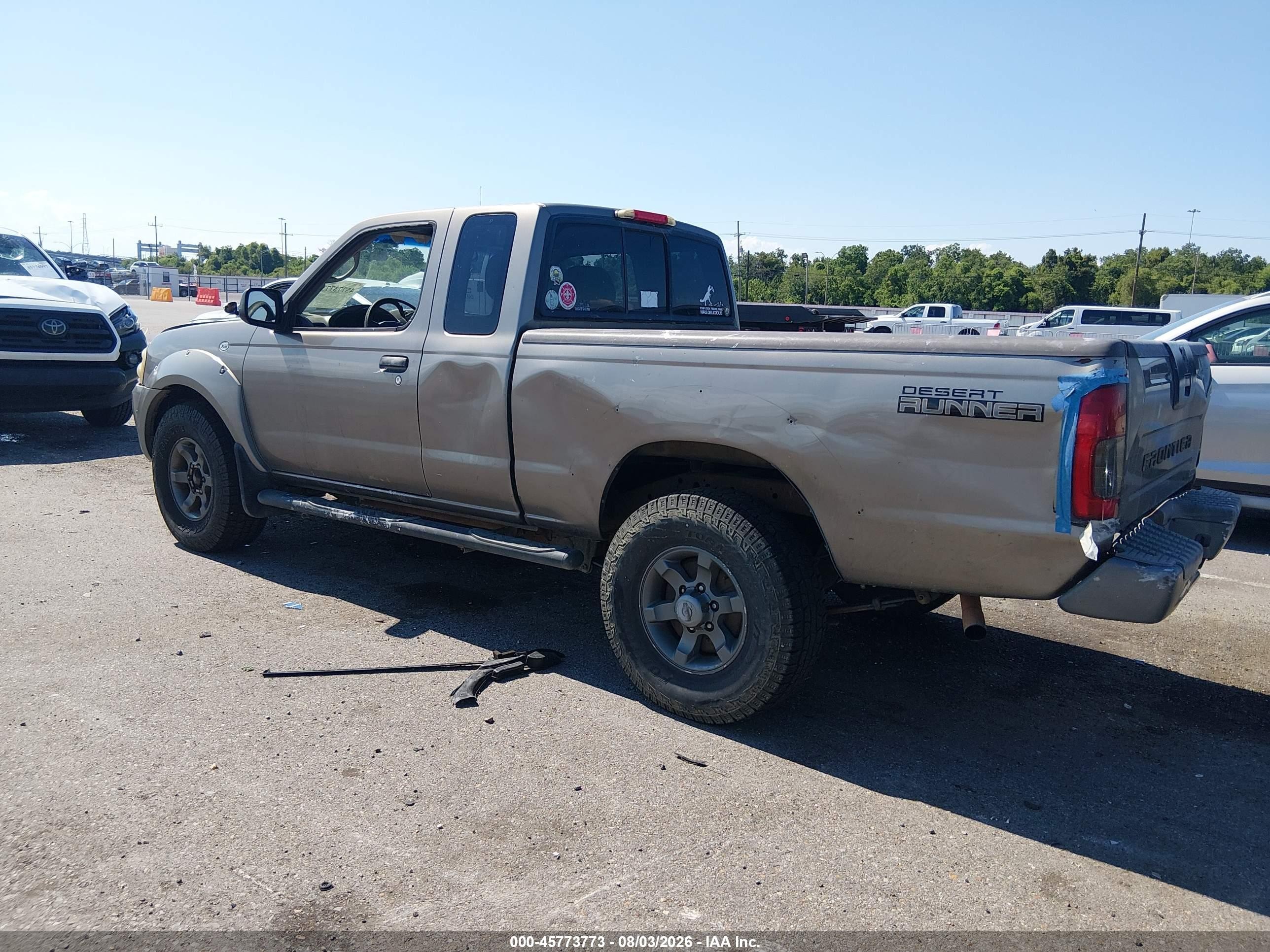 2004 Nissan Frontier Desert Runner Xe-v6 Gold vin: 1N6ED26T34C476820