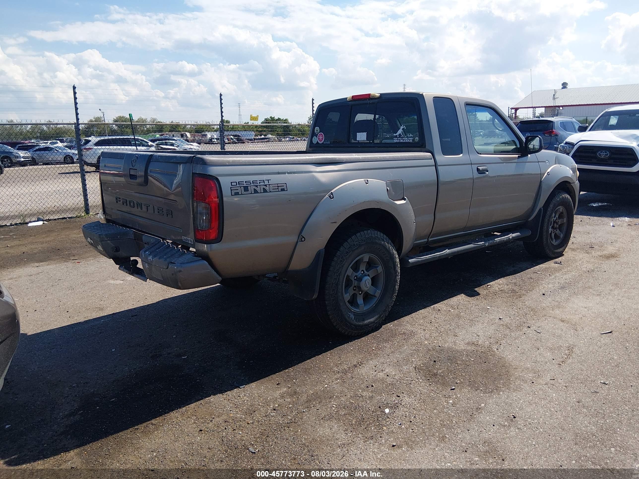2004 Nissan Frontier Desert Runner Xe-v6 Gold vin: 1N6ED26T34C476820