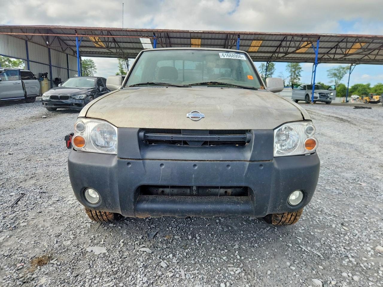 2001 Nissan Frontier Xe Desert Runner Gray vin: 1N6ED26T51C320466