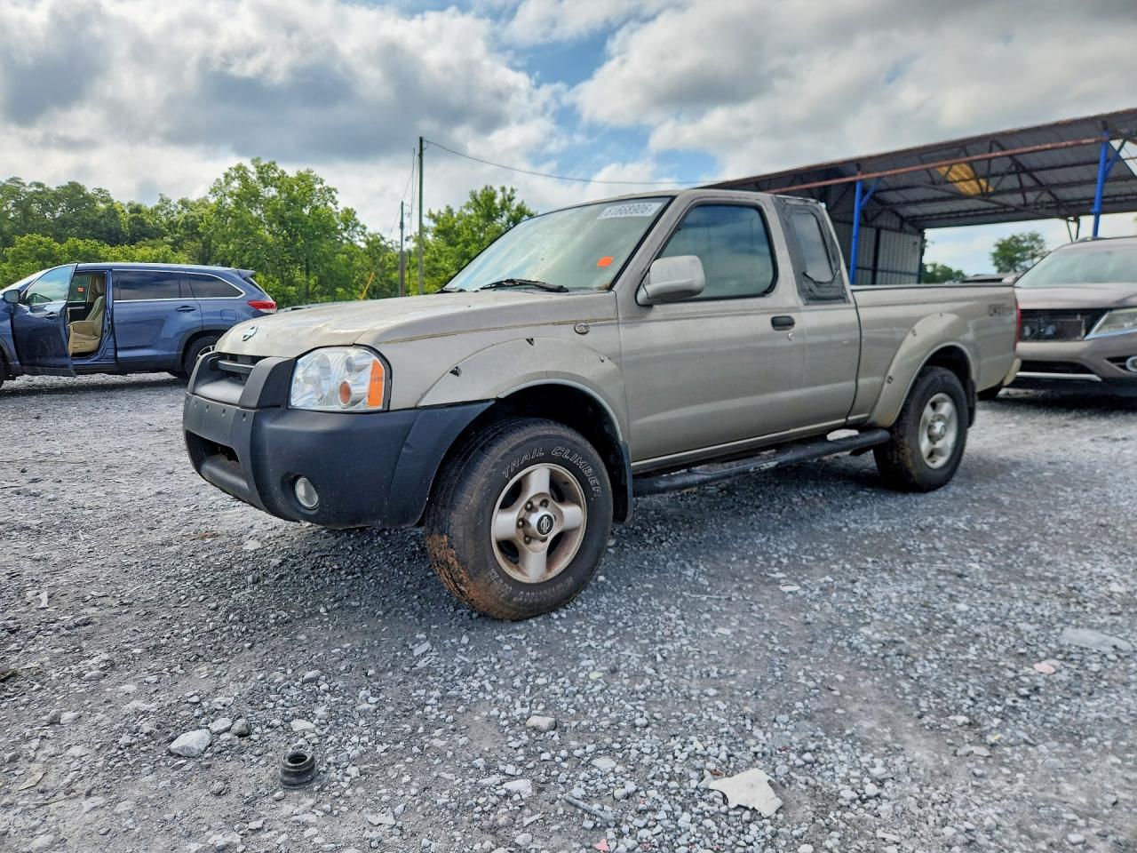 2001 Nissan Frontier Xe Desert Runner Gray vin: 1N6ED26T51C320466
