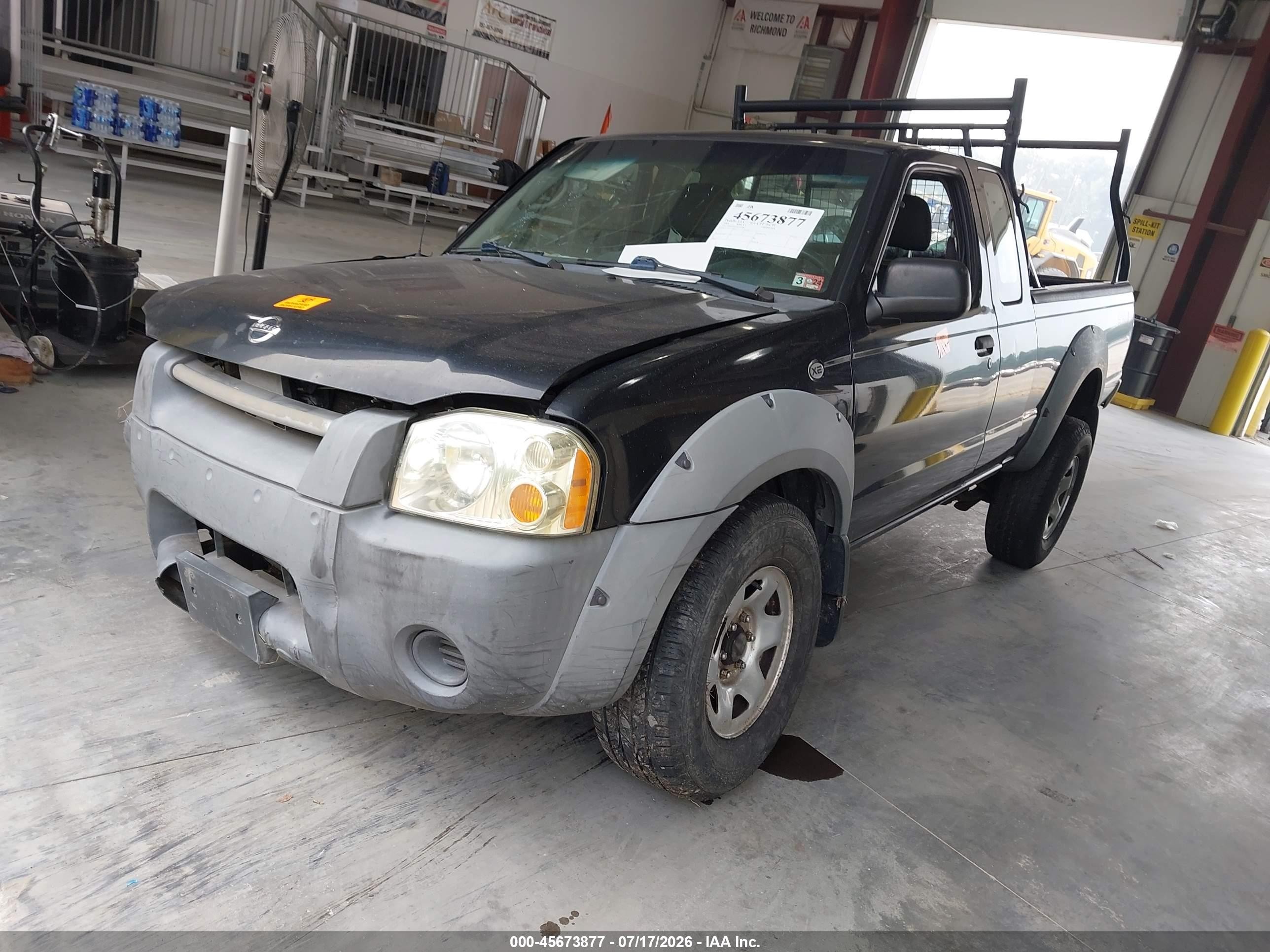 2004 Nissan Frontier Desert Runner Xe-v6 Black vin: 1N6ED26T54C439882