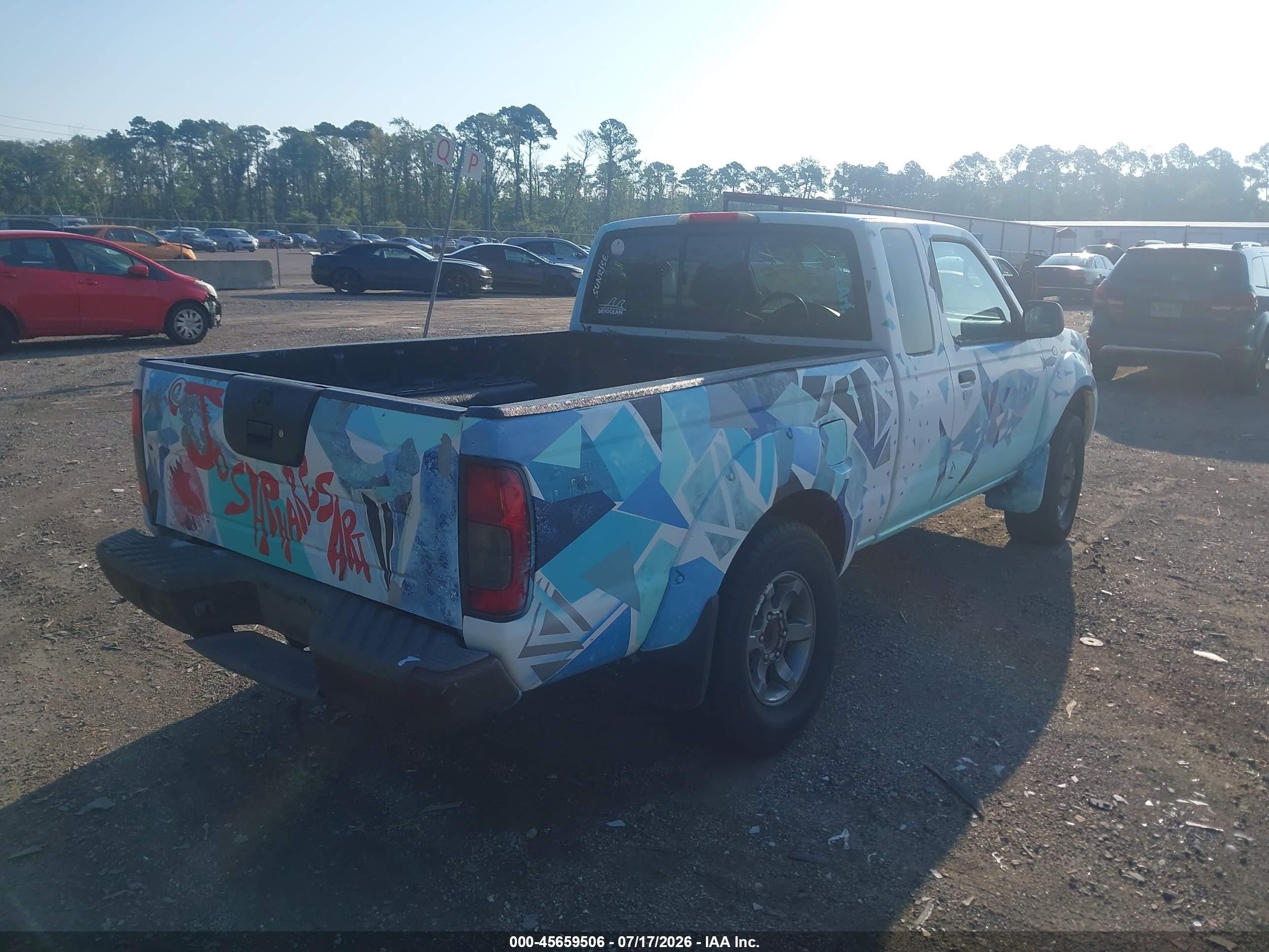 2003 Nissan Frontier Desert Runner Xe-v6 White vin: 1N6ED26T73C423584
