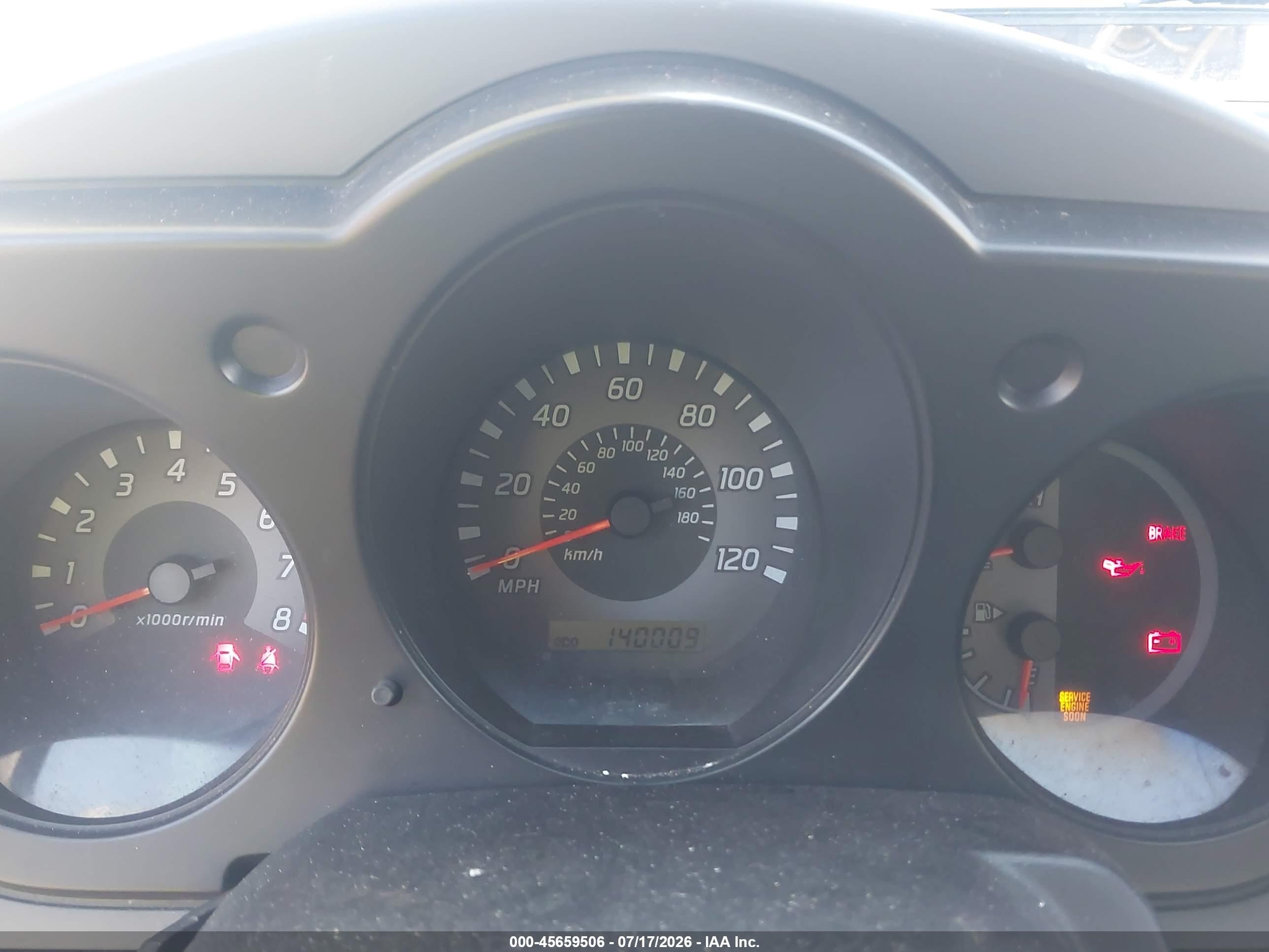 2003 Nissan Frontier Desert Runner Xe-v6 White vin: 1N6ED26T73C423584