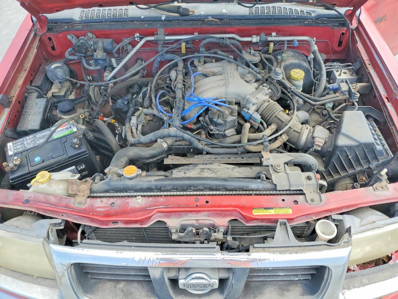 2000 Nissan Frontier Xe Desert Runner Red vin: 1N6ED26T7YC316929