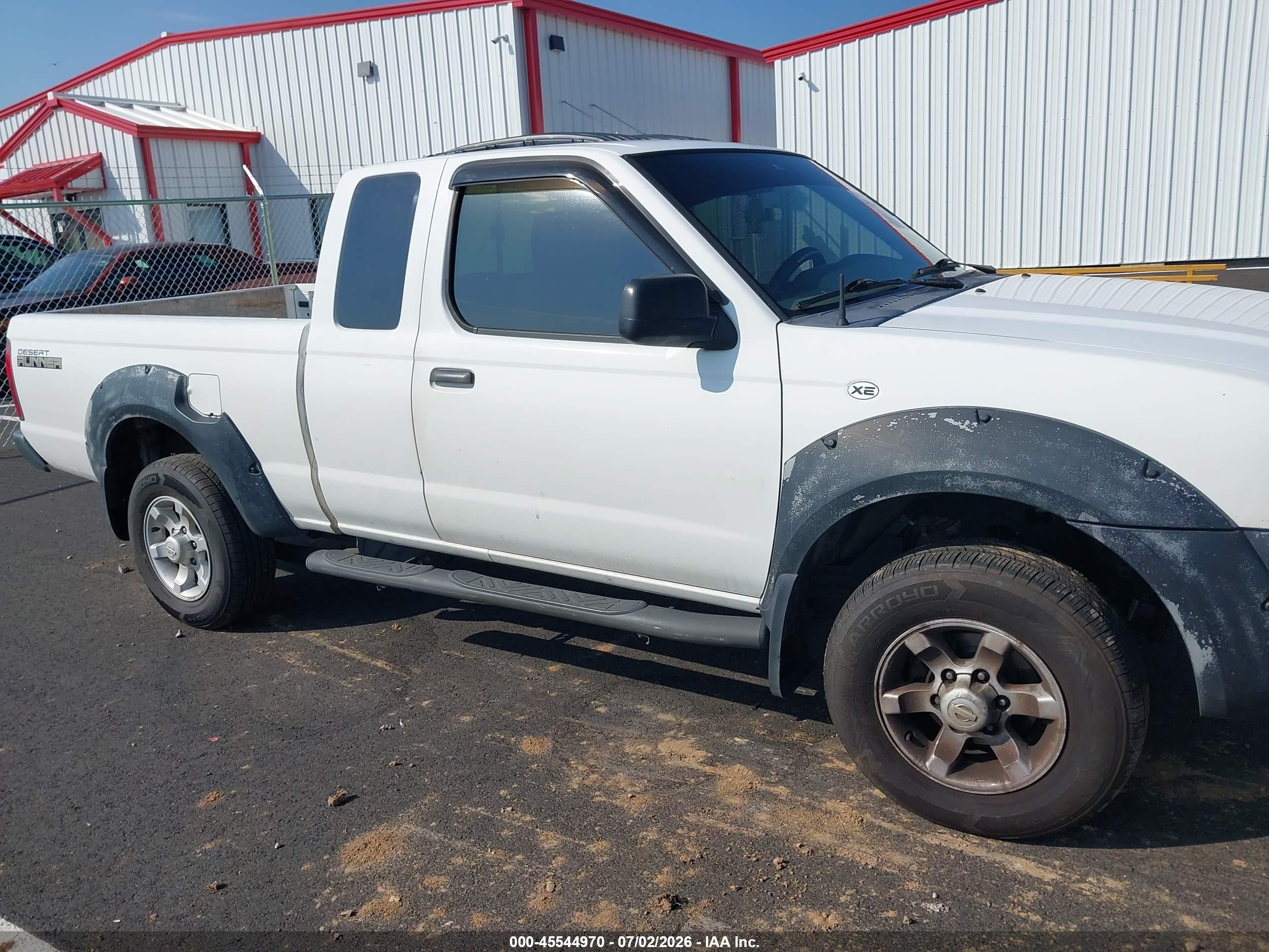 2001 Nissan Frontier 2wd Xe Desert Runner White vin: 1N6ED26T81C351212