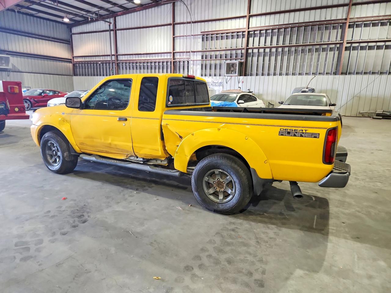 2004 Nissan Frontier King Cab Xe V6 Yellow vin: 1N6ED26T84C405886