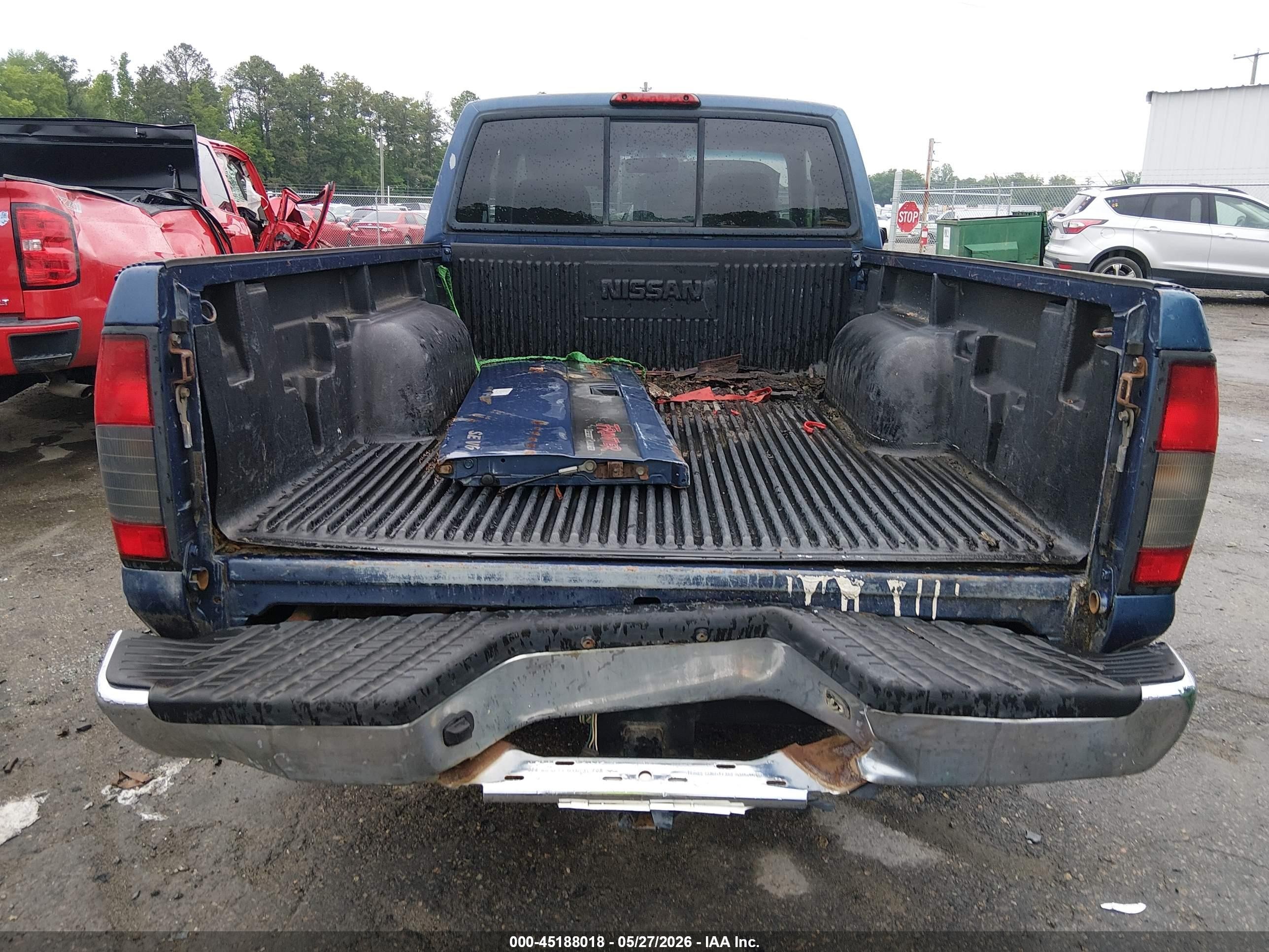 2000 Nissan Frontier Desert Runner Se-v6/desert Runner Xe-v6 Blue vin: 1N6ED26T8YC302053