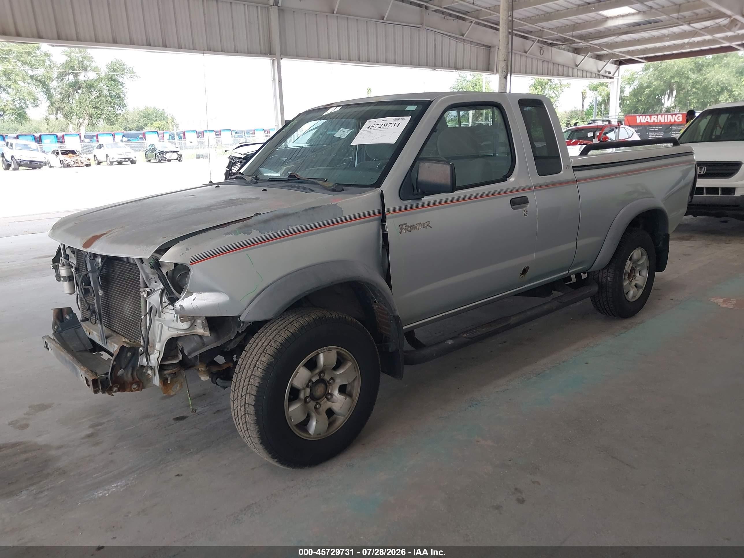 2000 Nissan Frontier Desert Runner Se-v6/desert Runner Xe-v6 Silver vin: 1N6ED26T8YC326305
