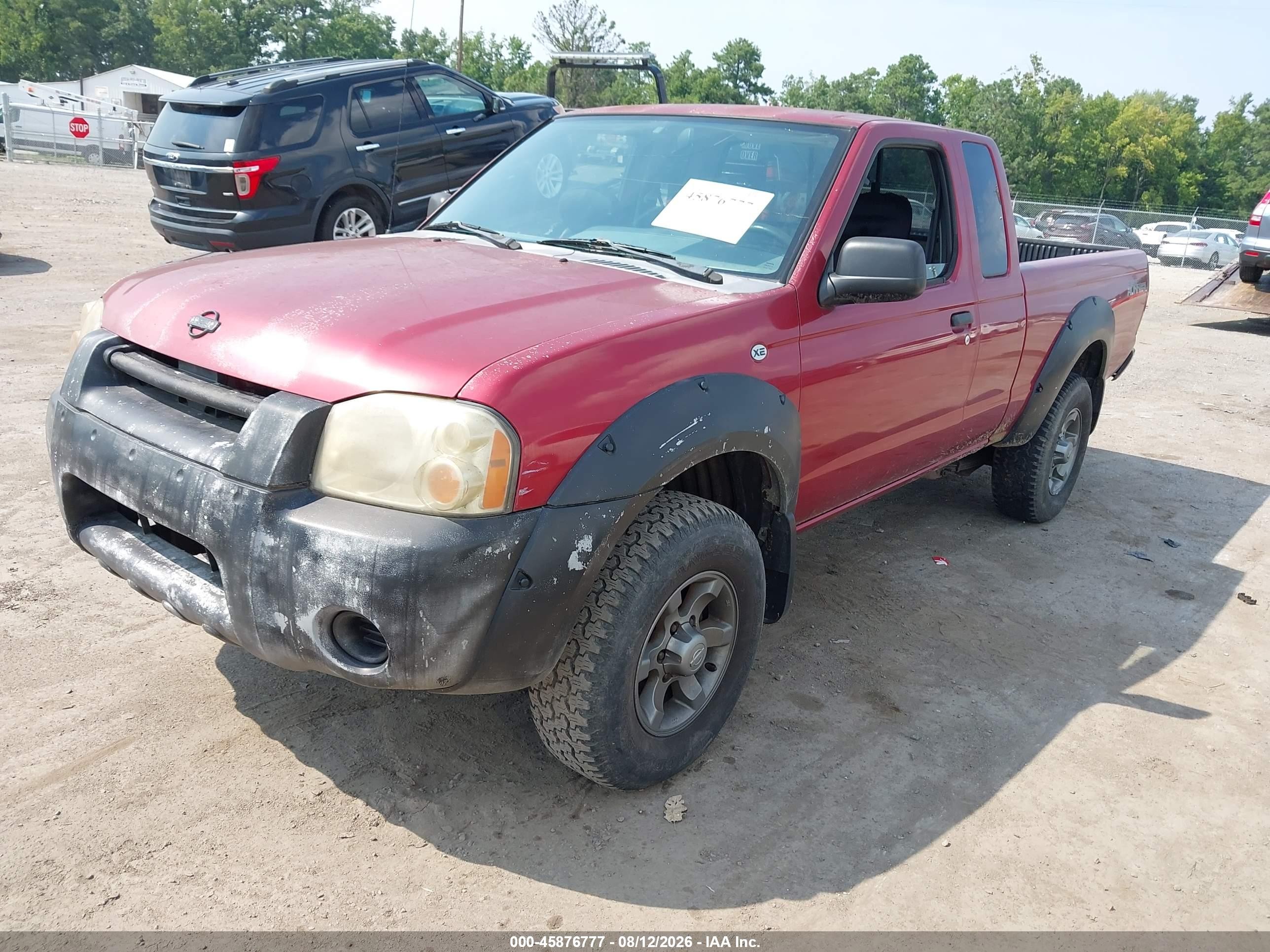 2001 Nissan Frontier Desert Runner Xe-v6 Burgundy vin: 1N6ED26T91C395185