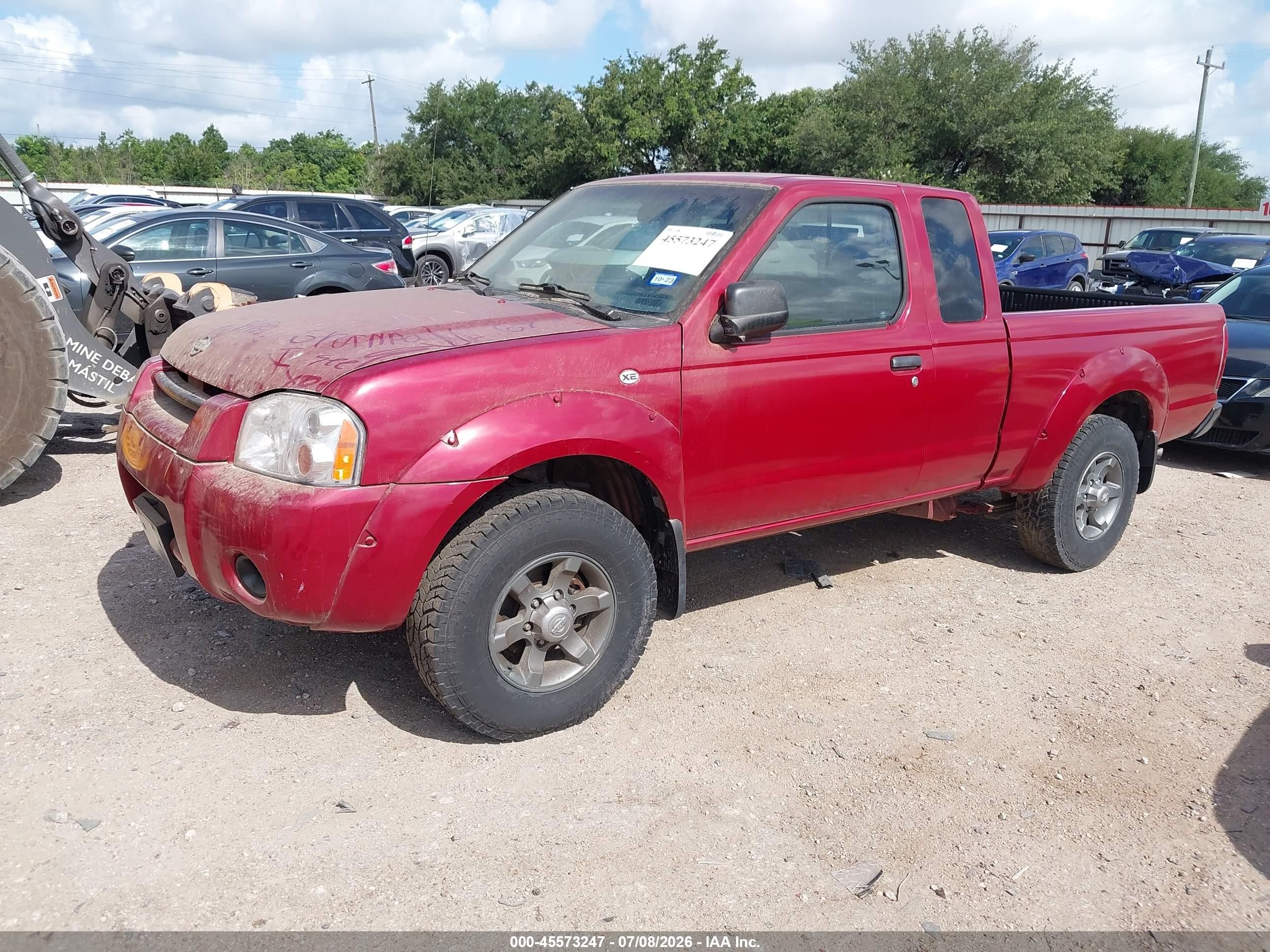 2001 Nissan Frontier 2wd Xe Desert Runner Red vin: 1N6ED26TX1C366312