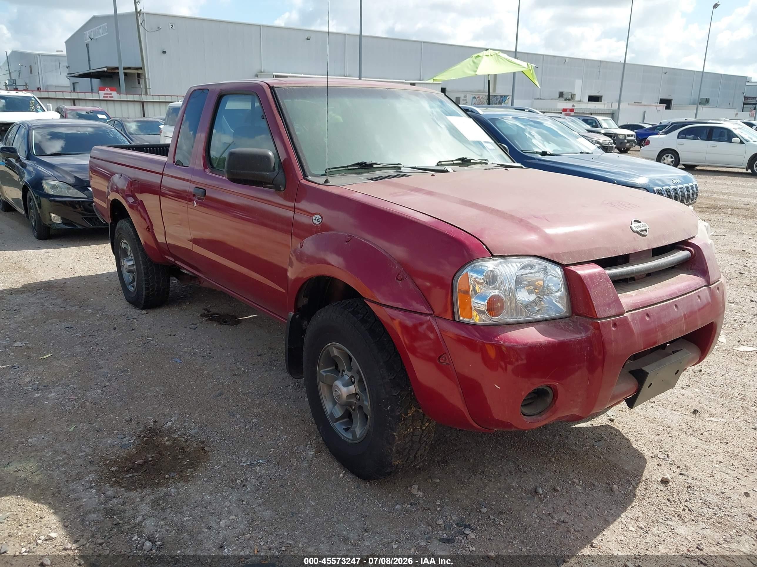 2001 Nissan Frontier 2wd Xe Desert Runner Red vin: 1N6ED26TX1C366312