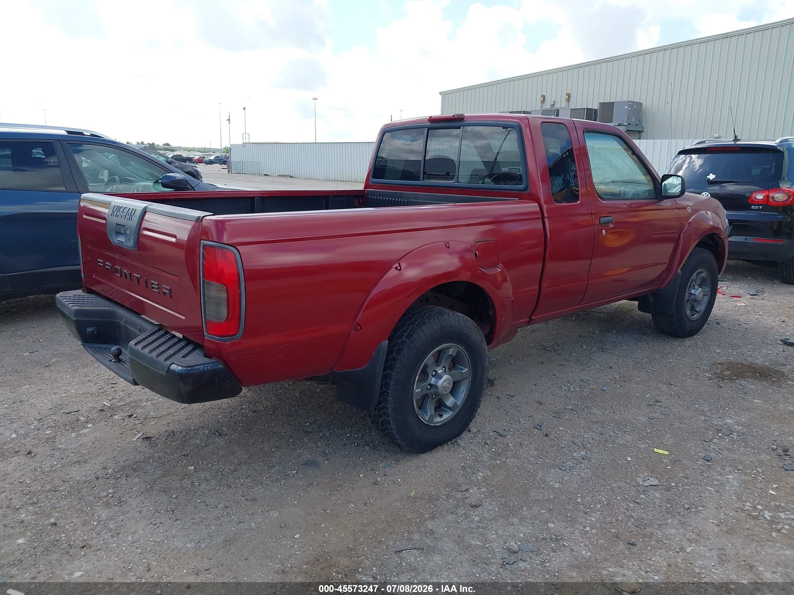 2001 Nissan Frontier 2wd Xe Desert Runner Red vin: 1N6ED26TX1C366312