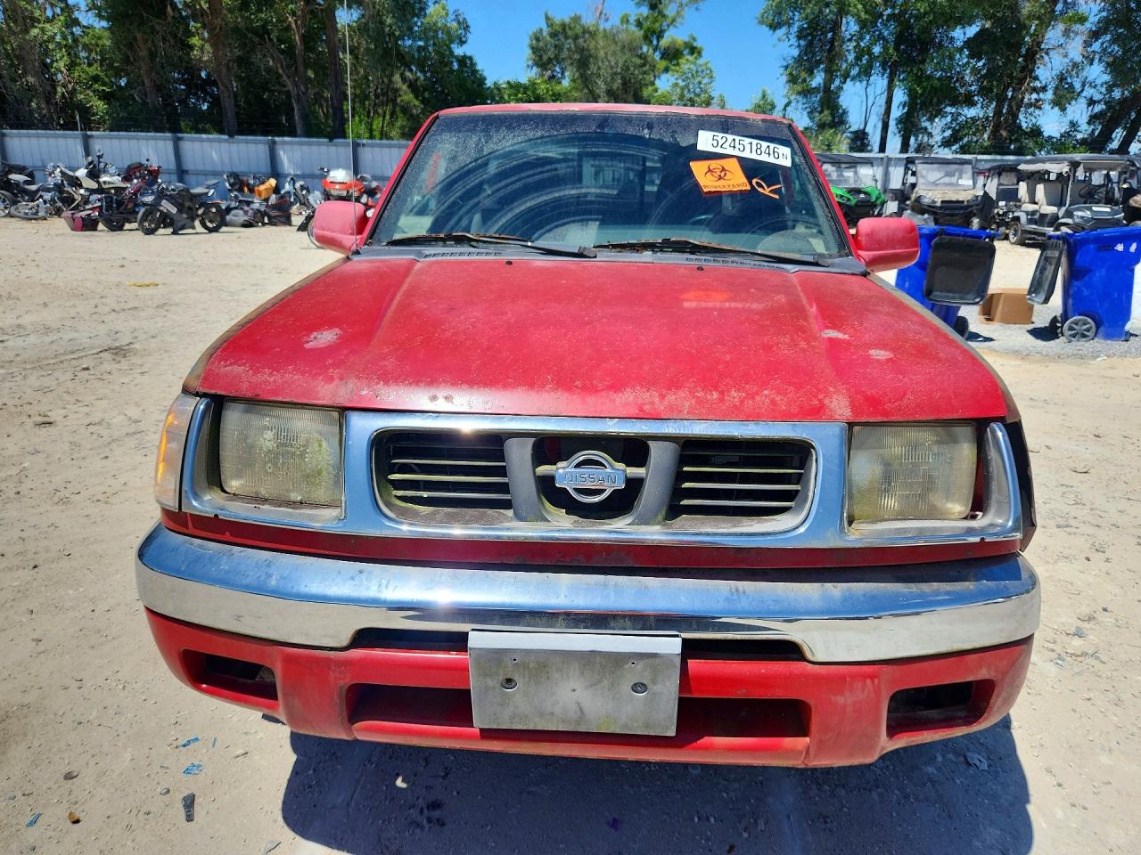 2000 Nissan Frontier Xe Desert Runner Красный vin: 1N6ED26TXYC308579