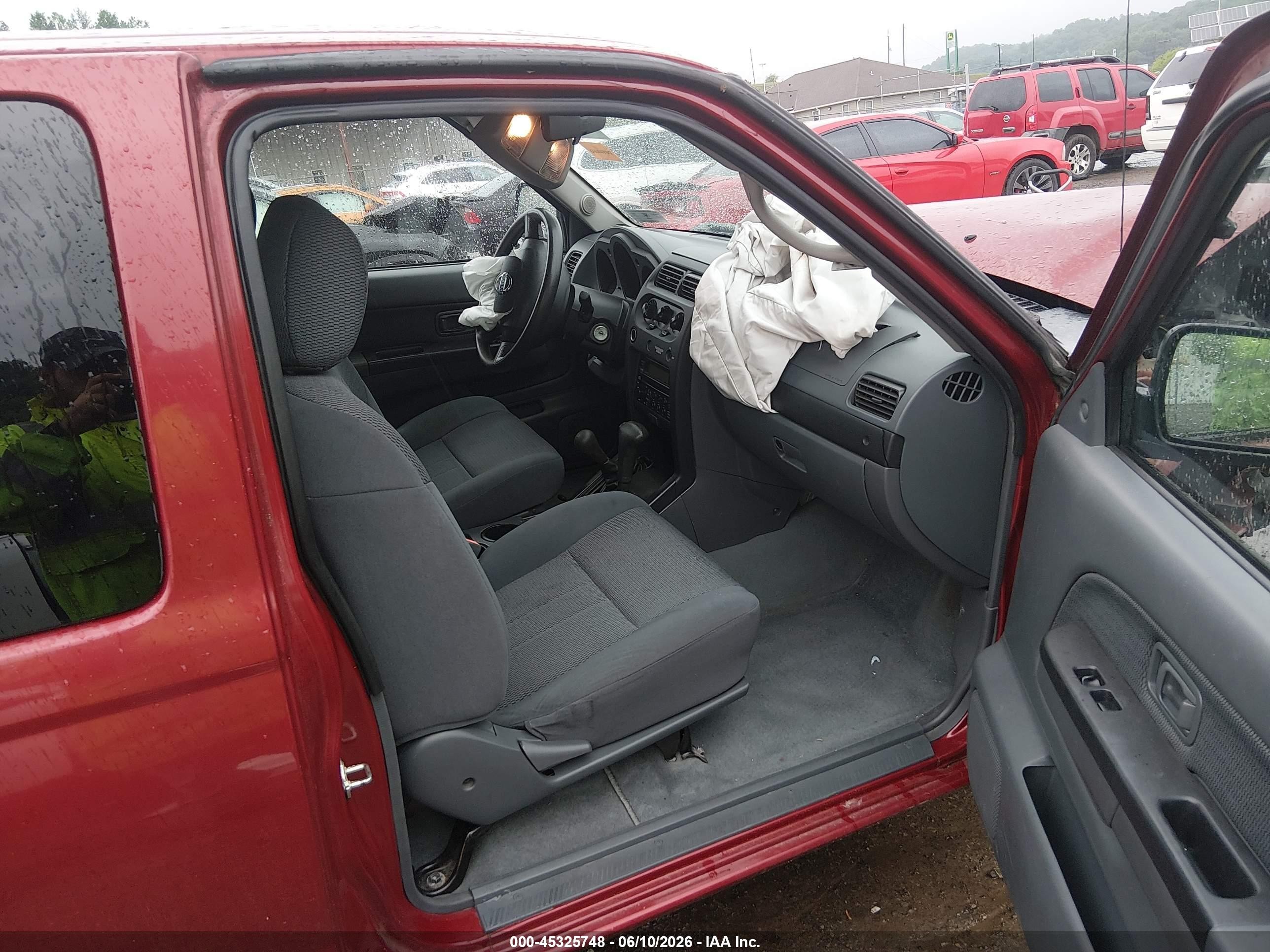2004 Nissan Frontier Xe-v6 Red vin: 1N6ED26Y04C426131