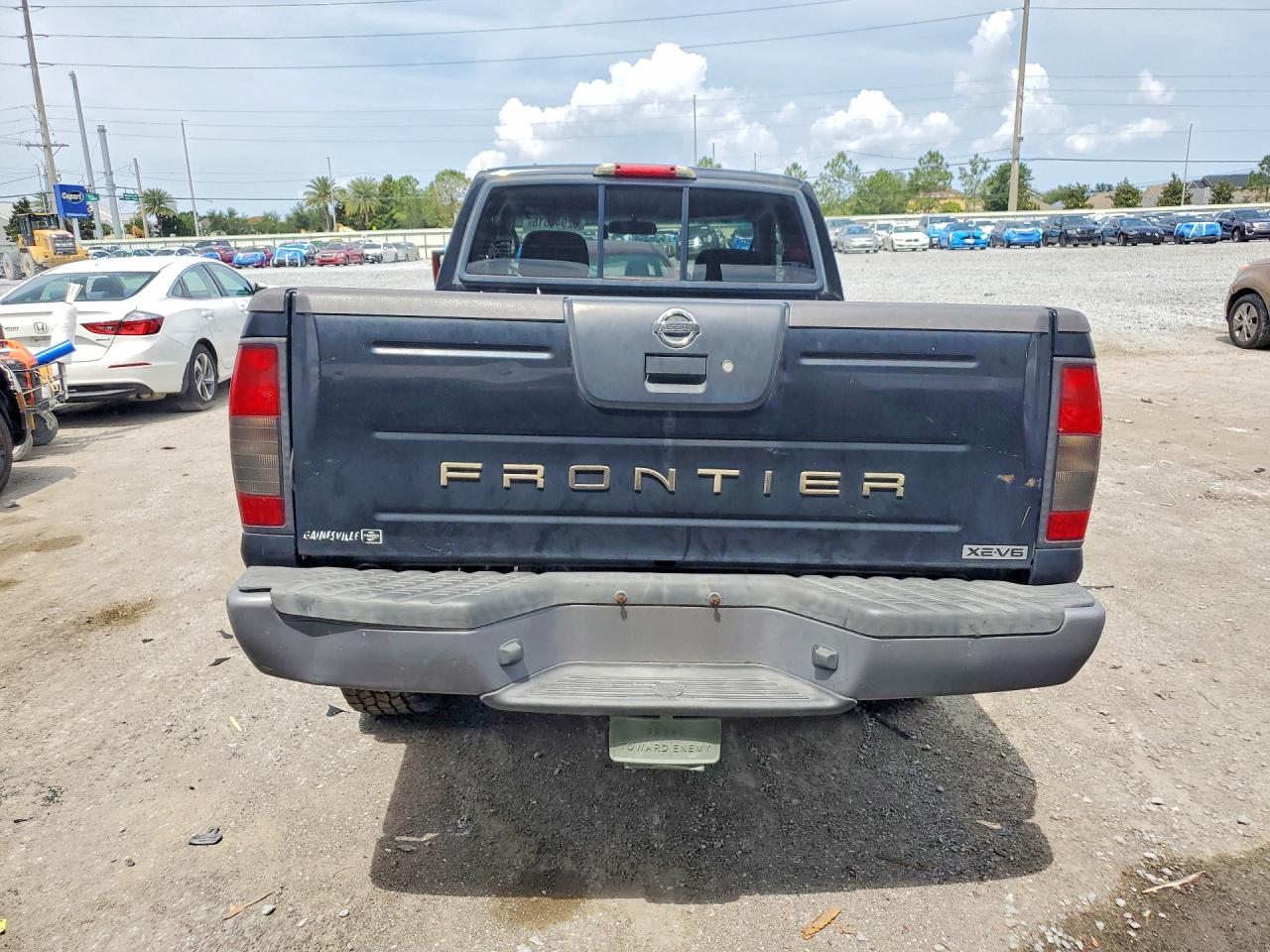 2004 Nissan Frontier King Cab Xe V6 Черный vin: 1N6ED26Y34C443263