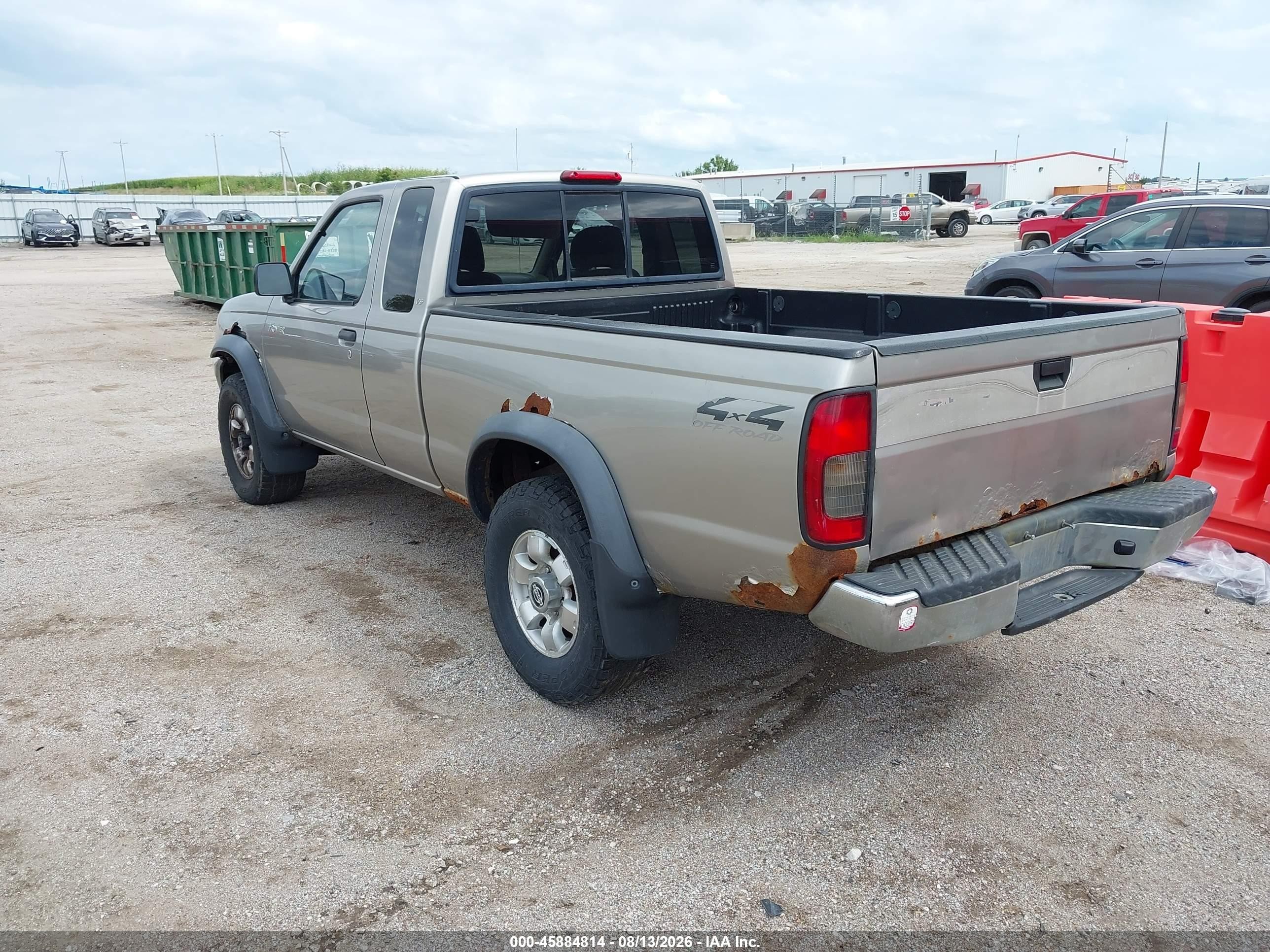 2000 Nissan Frontier Se-v6/xe-v6 Tan vin: 1N6ED26Y3YC314235