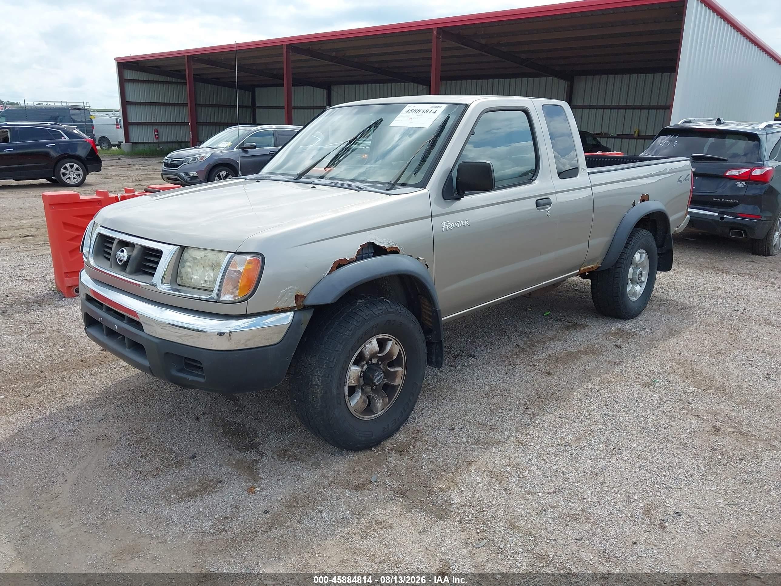 2000 Nissan Frontier Se-v6/xe-v6 Tan vin: 1N6ED26Y3YC314235