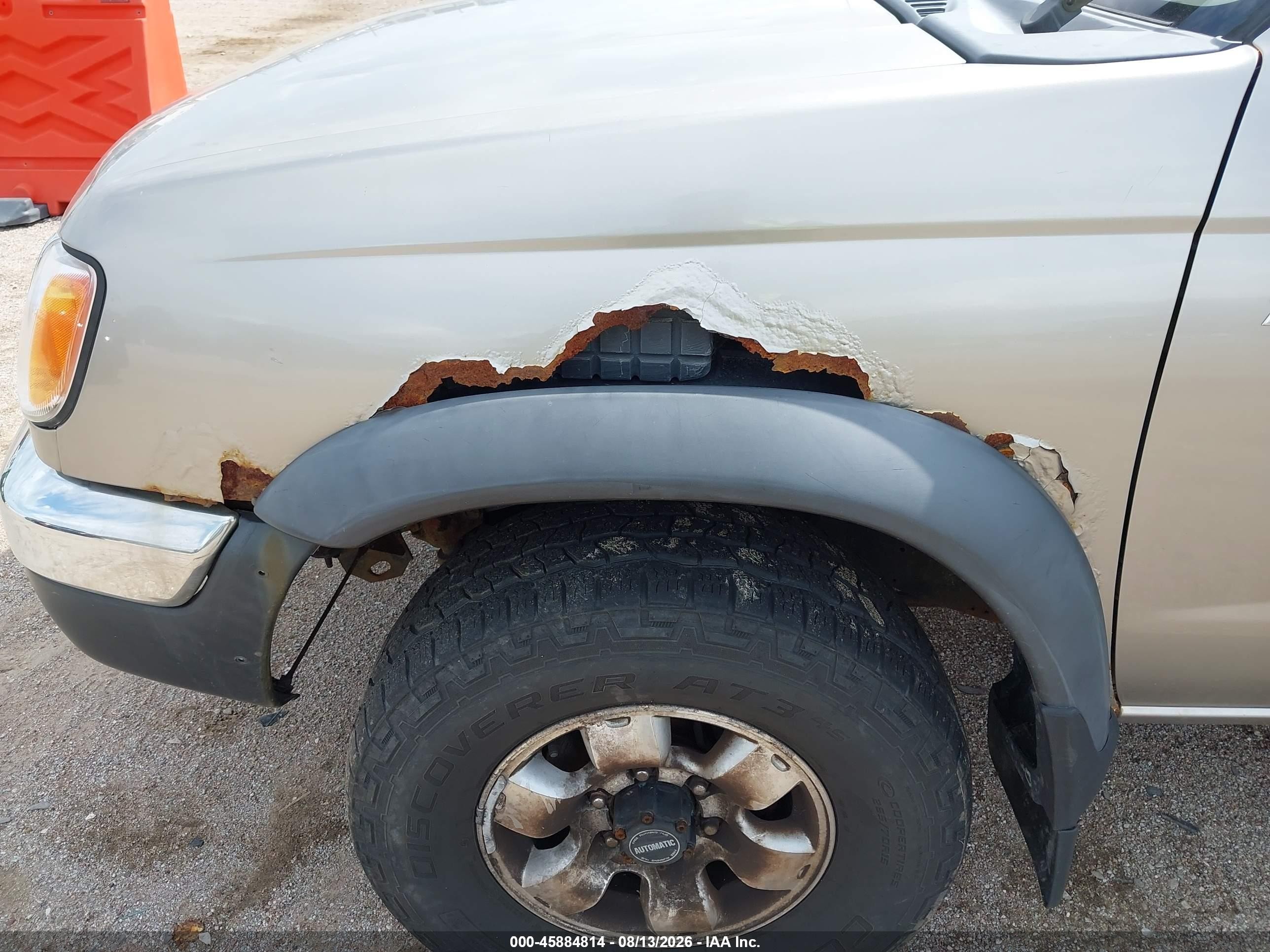 2000 Nissan Frontier Se-v6/xe-v6 Tan vin: 1N6ED26Y3YC314235