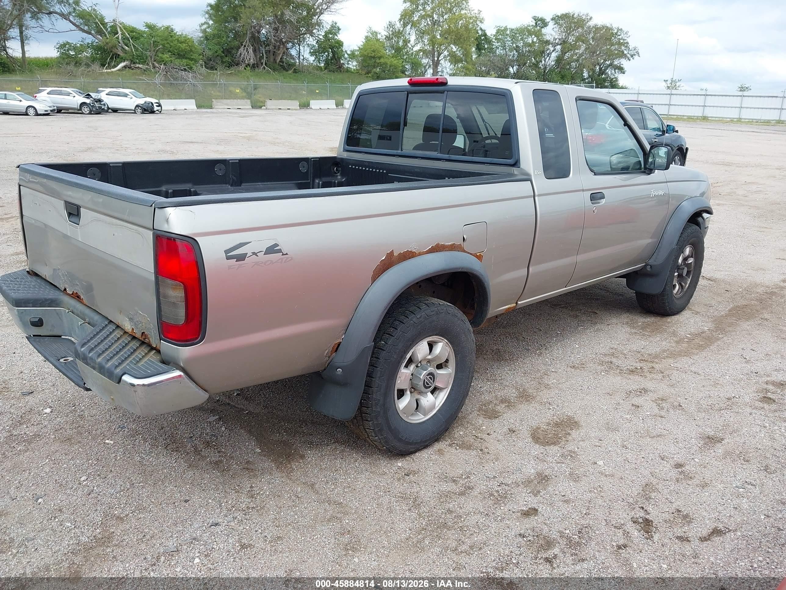 2000 Nissan Frontier Se-v6/xe-v6 Tan vin: 1N6ED26Y3YC314235