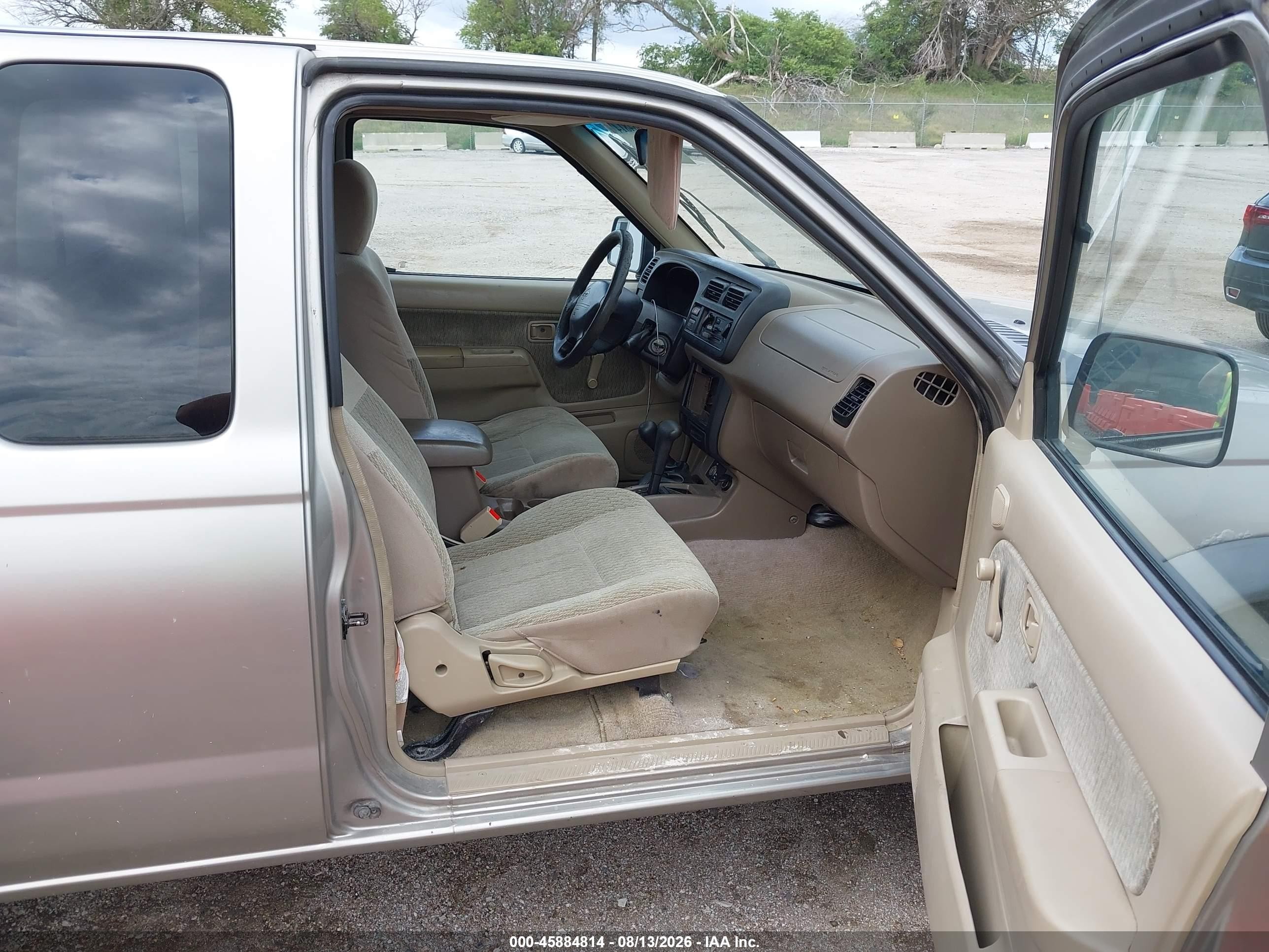 2000 Nissan Frontier Se-v6/xe-v6 Tan vin: 1N6ED26Y3YC314235